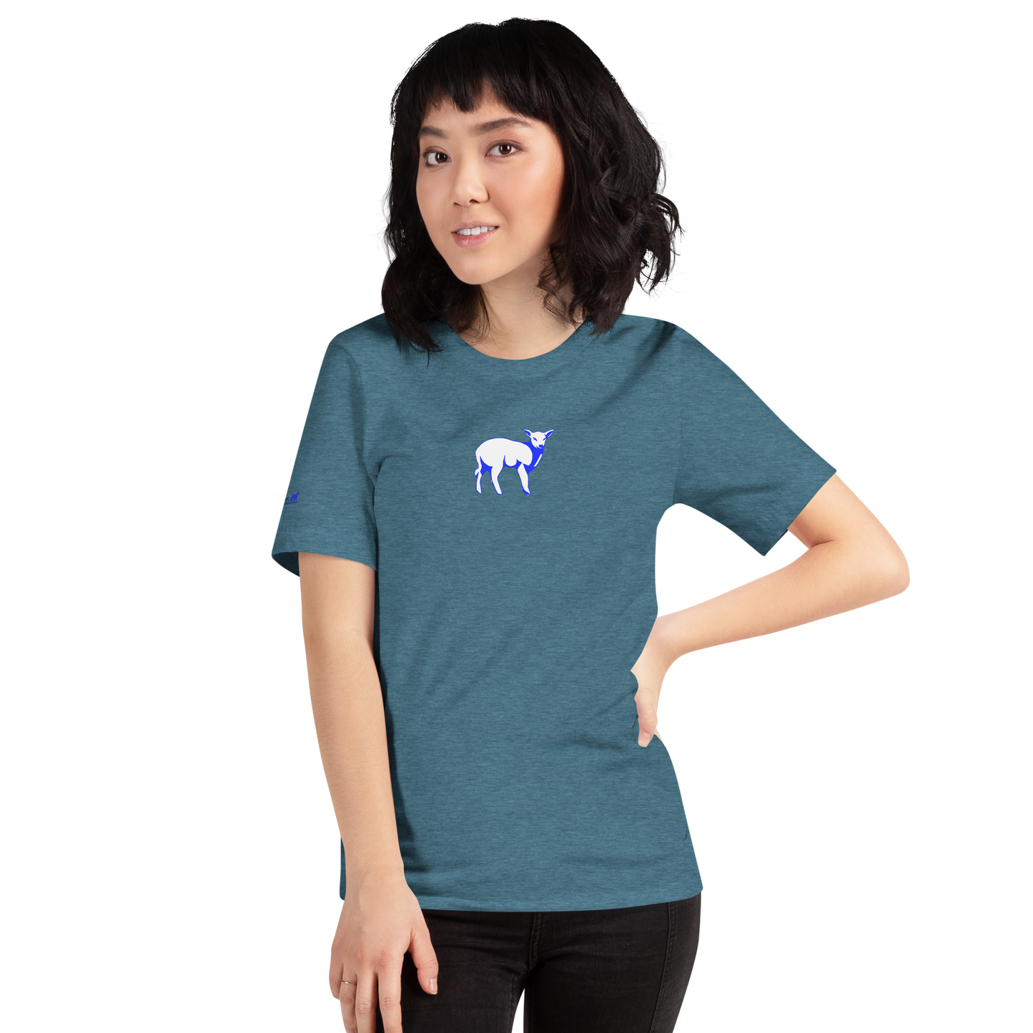 Women's Lamb Short-Sleeve T-shirt (ALL COLORS) - Lamb Fashion Store