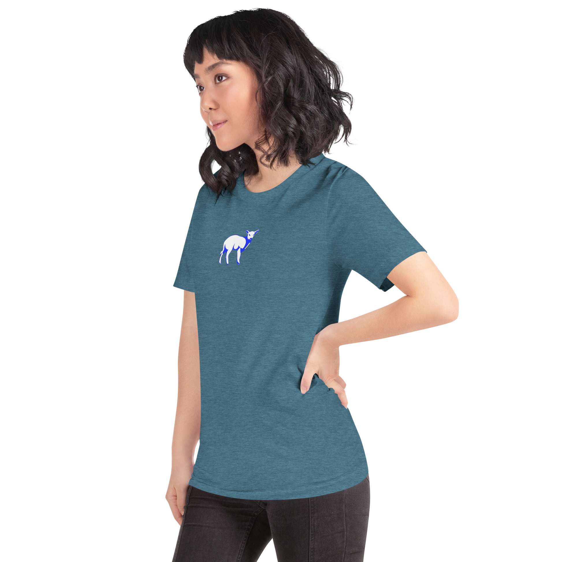 Women's Lamb Short-Sleeve T-shirt (ALL COLORS) - Lamb Fashion Store