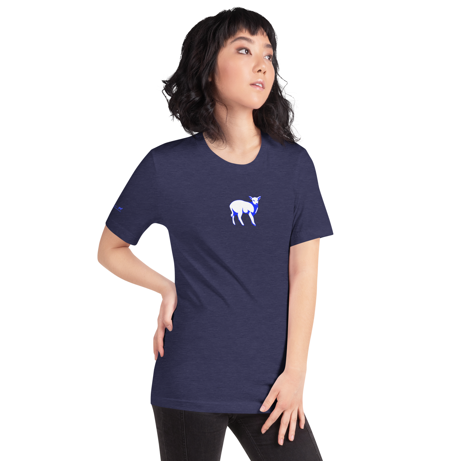 Women's Lamb Short-Sleeve T-shirt (ALL COLORS) - Lamb Fashion Store