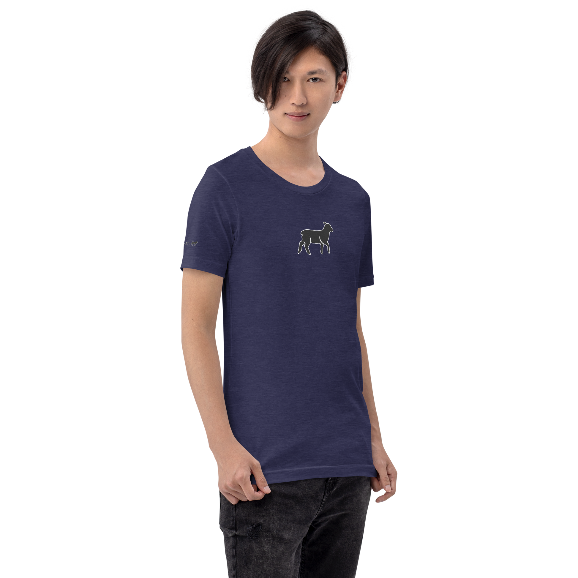 Men's Lamb Short-Sleeve T-shirt (ALL COLORS) - Lamb Fashion Store