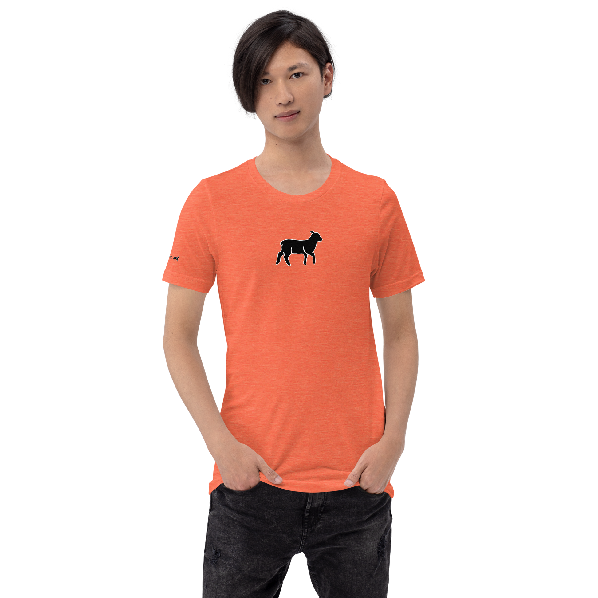 Men's Lamb Short-Sleeve T-shirt (ALL COLORS) - Lamb Fashion Store