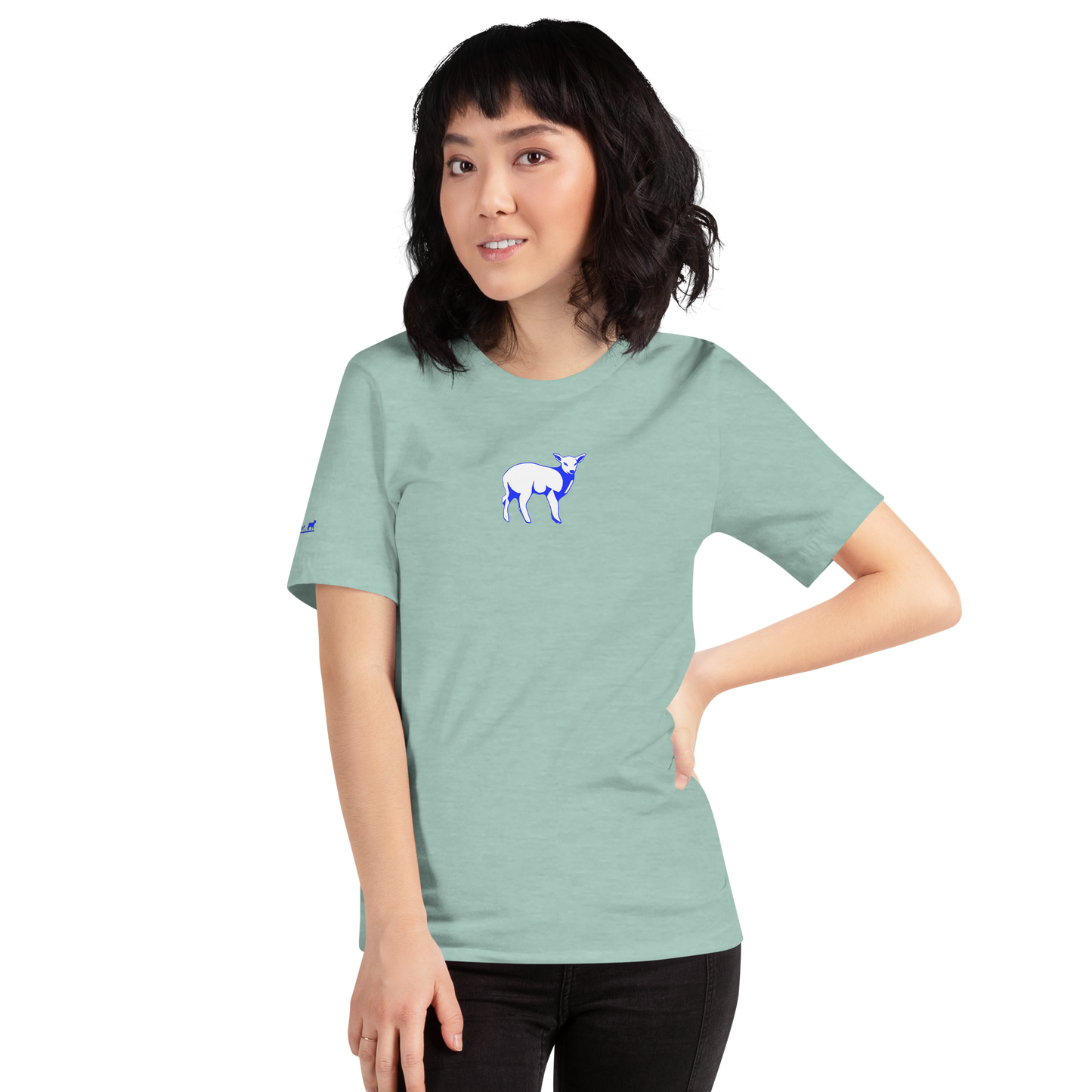 Women's Lamb Short-Sleeve T-shirt (ALL COLORS) - Lamb Fashion Store