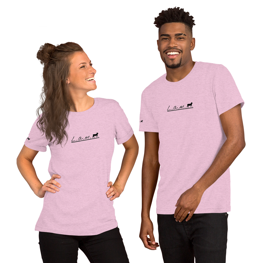 Unisex Lamb Short-Sleeve T-shirt (ALL COLORS) - Lamb Fashion Store