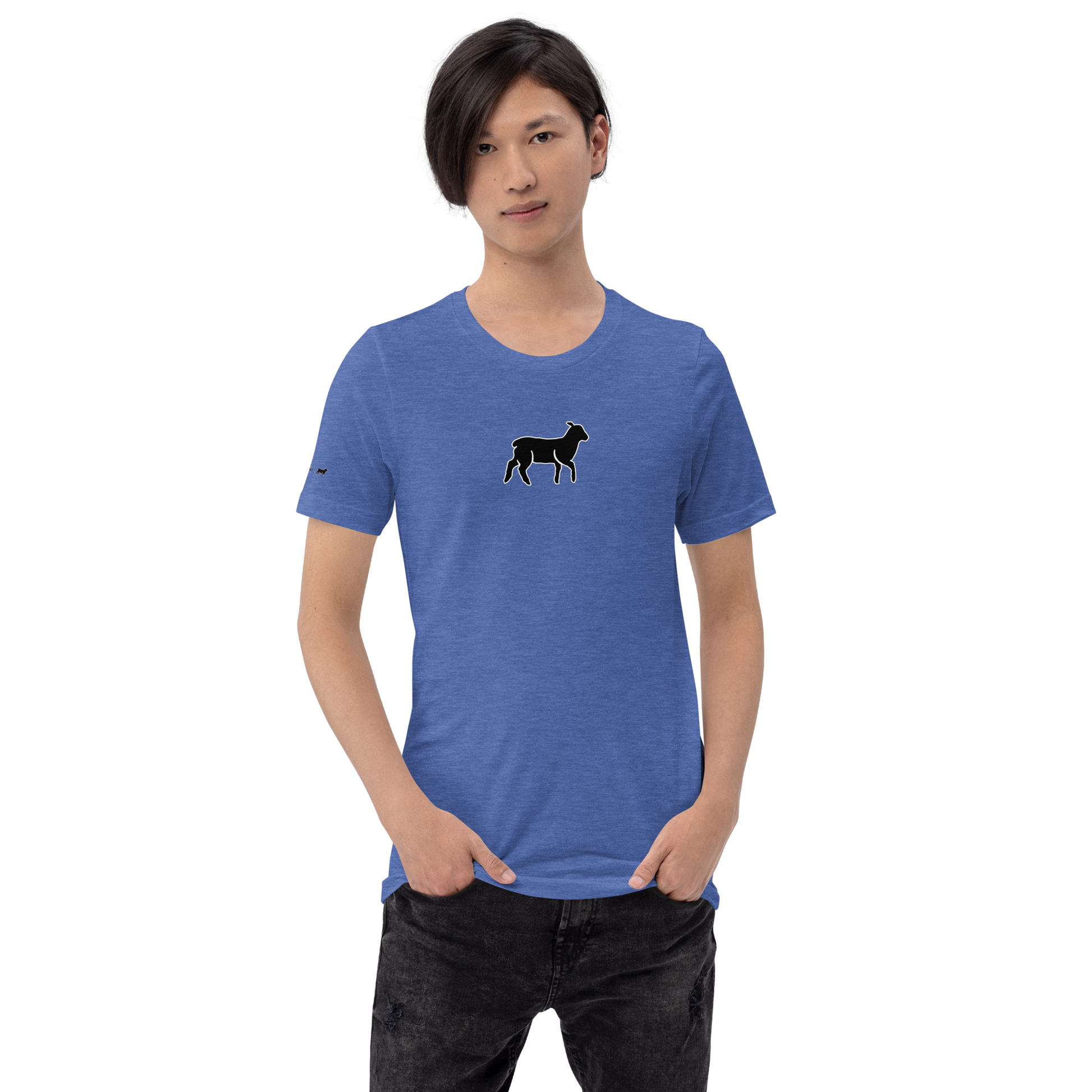 Men's Lamb Short-Sleeve T-shirt (ALL COLORS) - Lamb Fashion Store