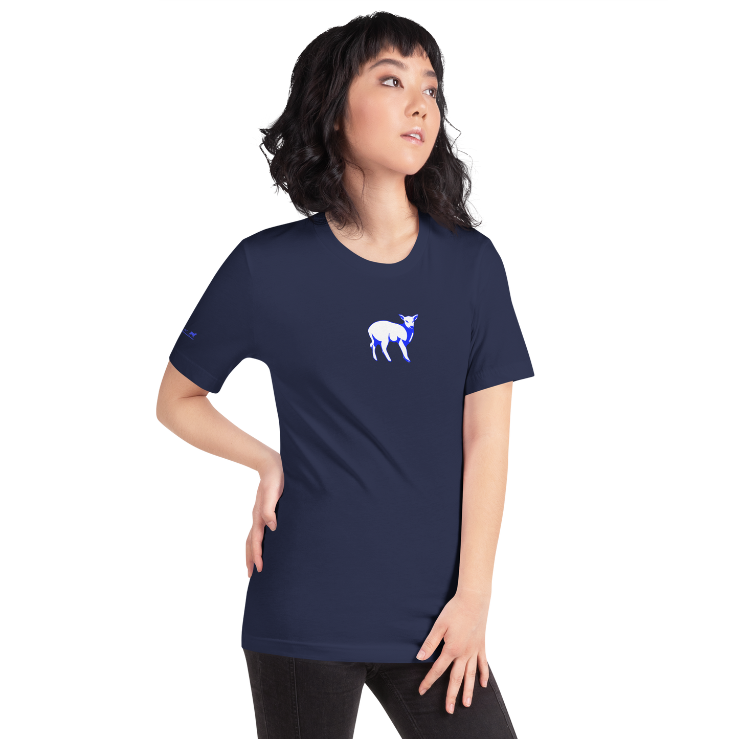 Women's Lamb Short-Sleeve T-shirt (ALL COLORS) - Lamb Fashion Store