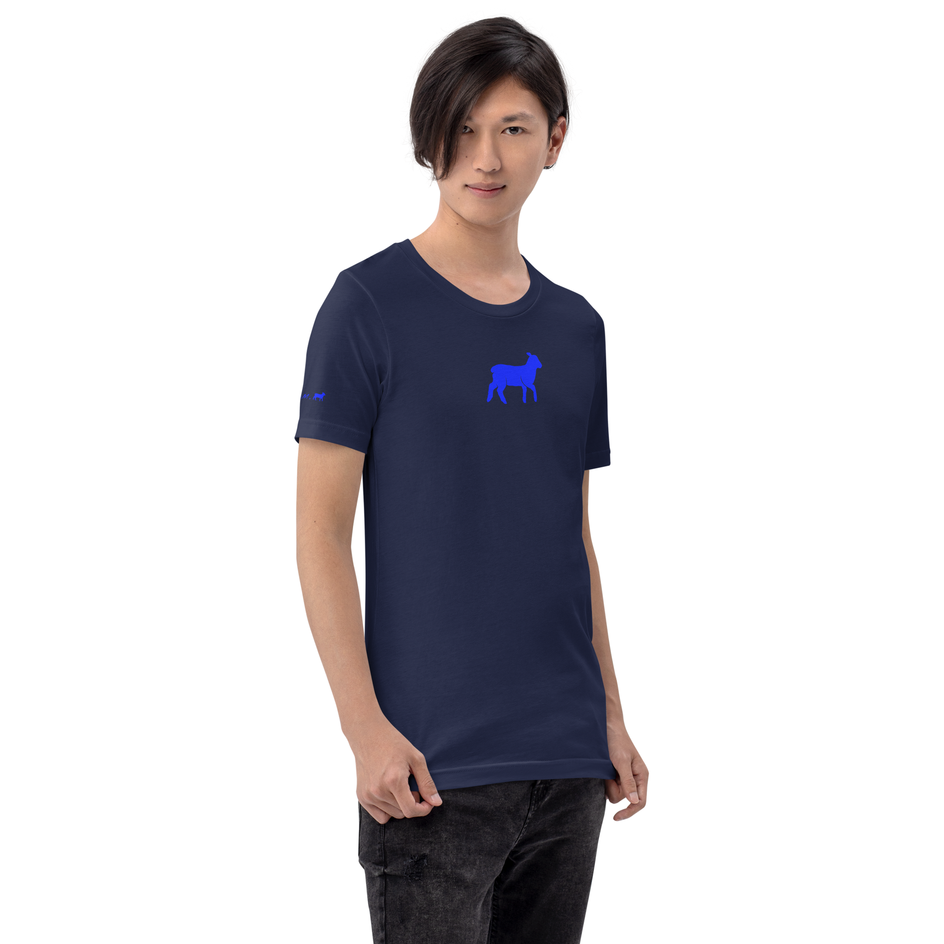 Men's Lamb Short-Sleeve T-shirt (ALL COLORS) - Lamb Fashion Store