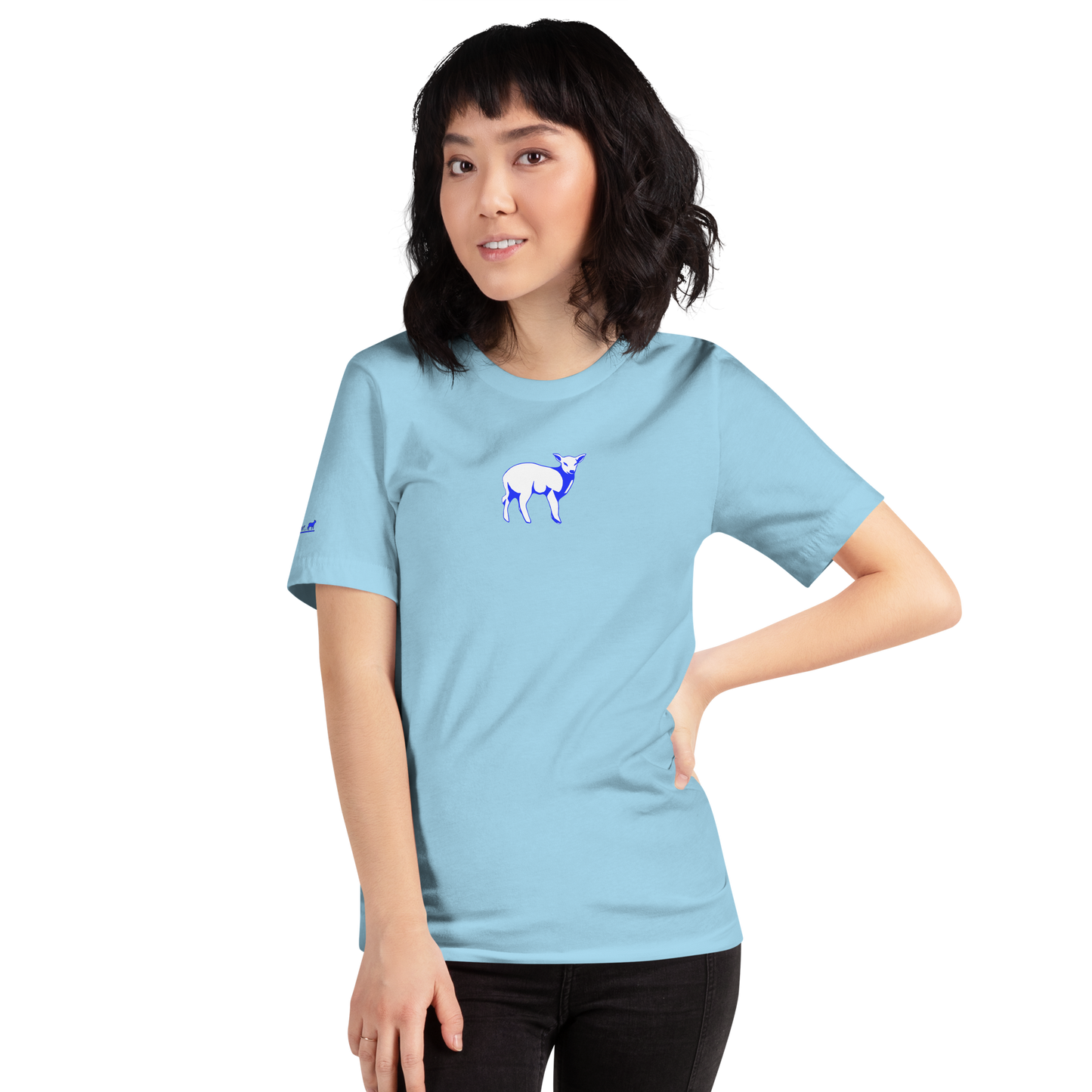 Women's Lamb Short-Sleeve T-shirt (ALL COLORS) - Lamb Fashion Store