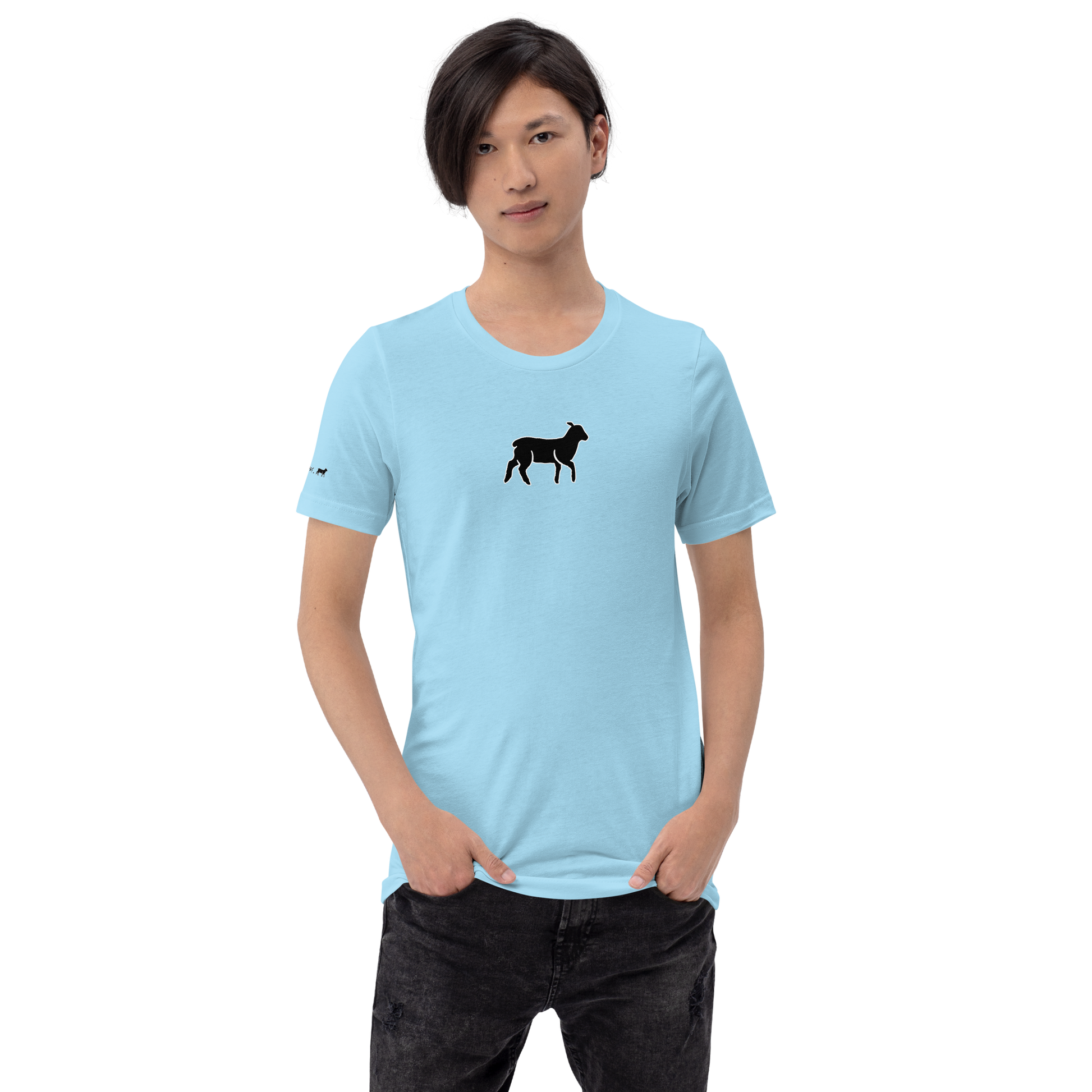 Men's Lamb Short-Sleeve T-shirt (ALL COLORS) - Lamb Fashion Store