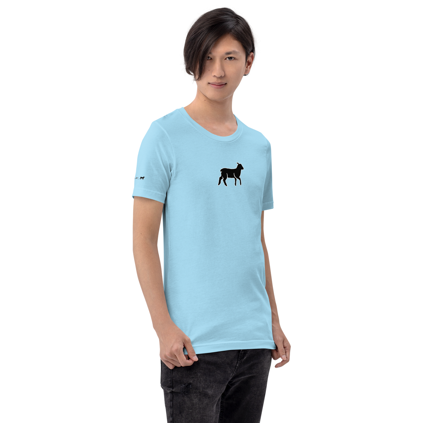 Men's Lamb Short-Sleeve T-shirt (ALL COLORS) - Lamb Fashion Store