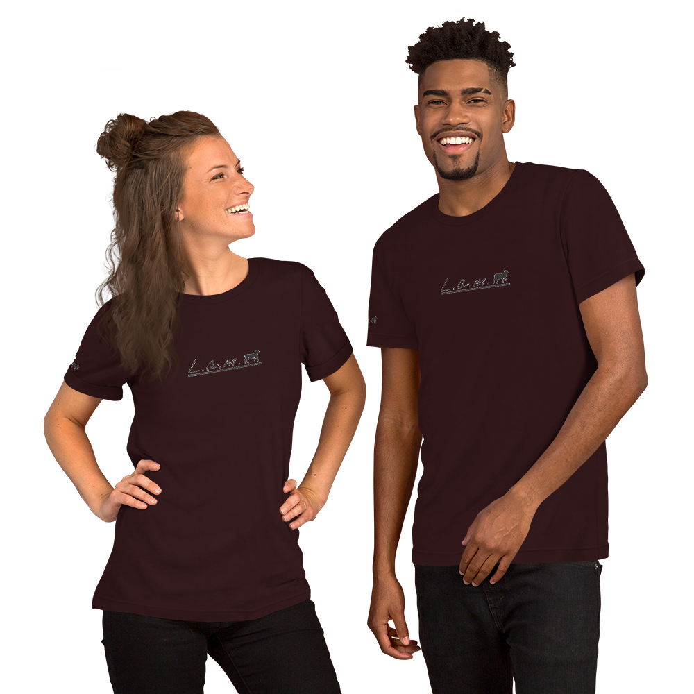 Unisex Lamb Short-Sleeve T-shirt (ALL COLORS) - Lamb Fashion Store