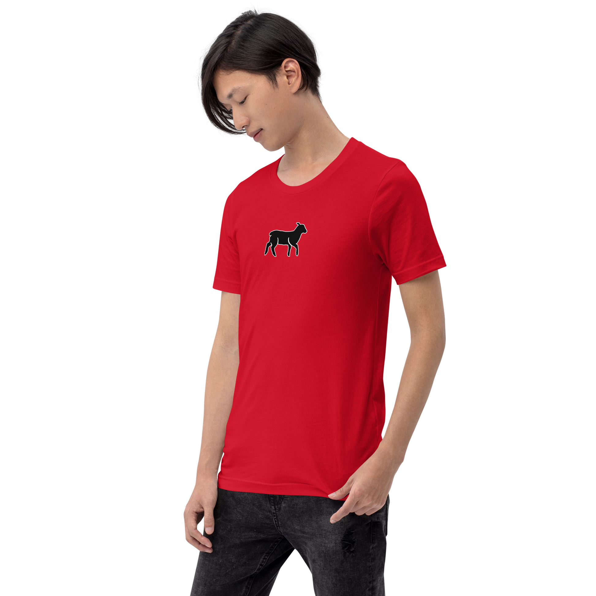 Men's Lamb Short-Sleeve T-shirt (ALL COLORS) - Lamb Fashion Store