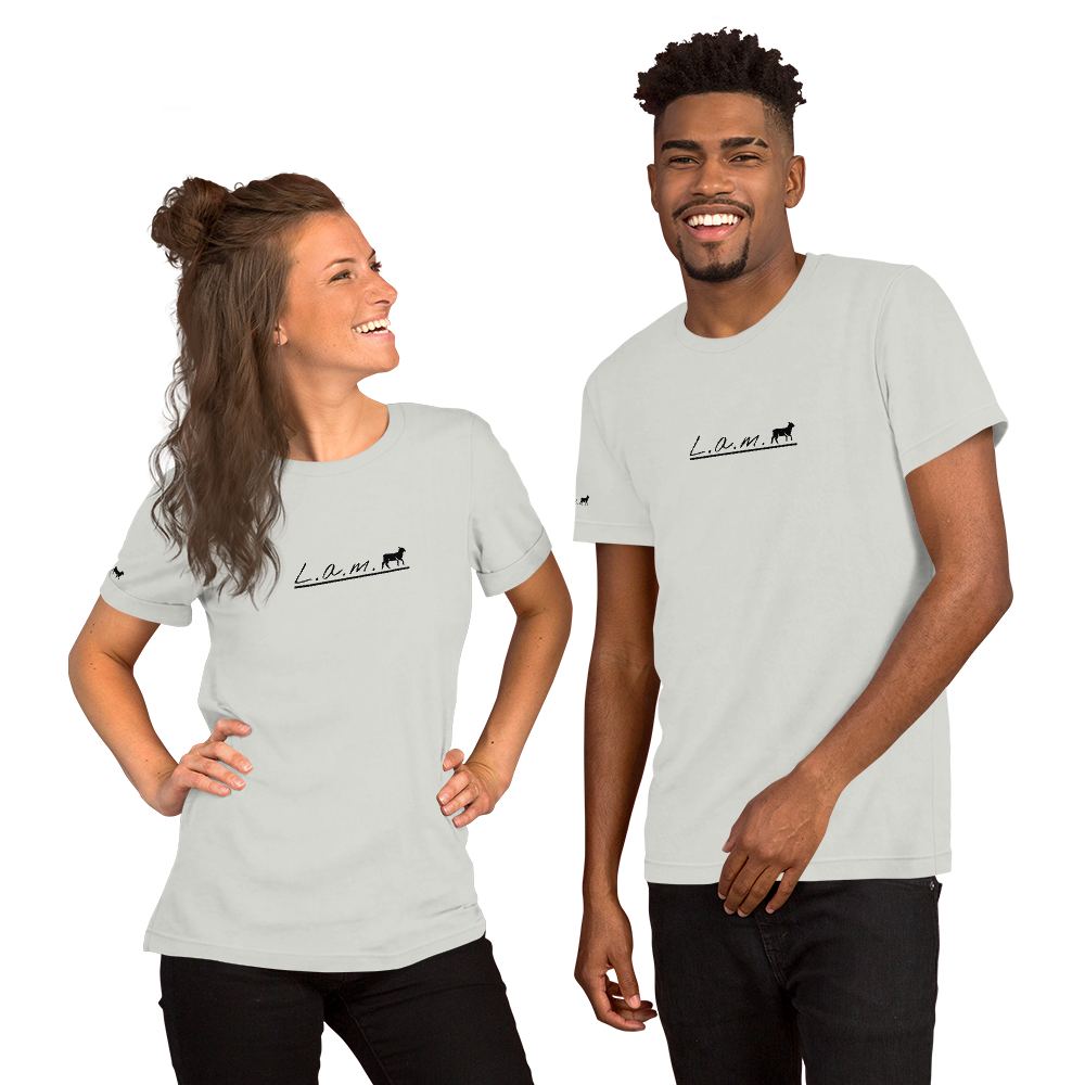 Unisex Lamb Short-Sleeve T-shirt (ALL COLORS) - Lamb Fashion Store