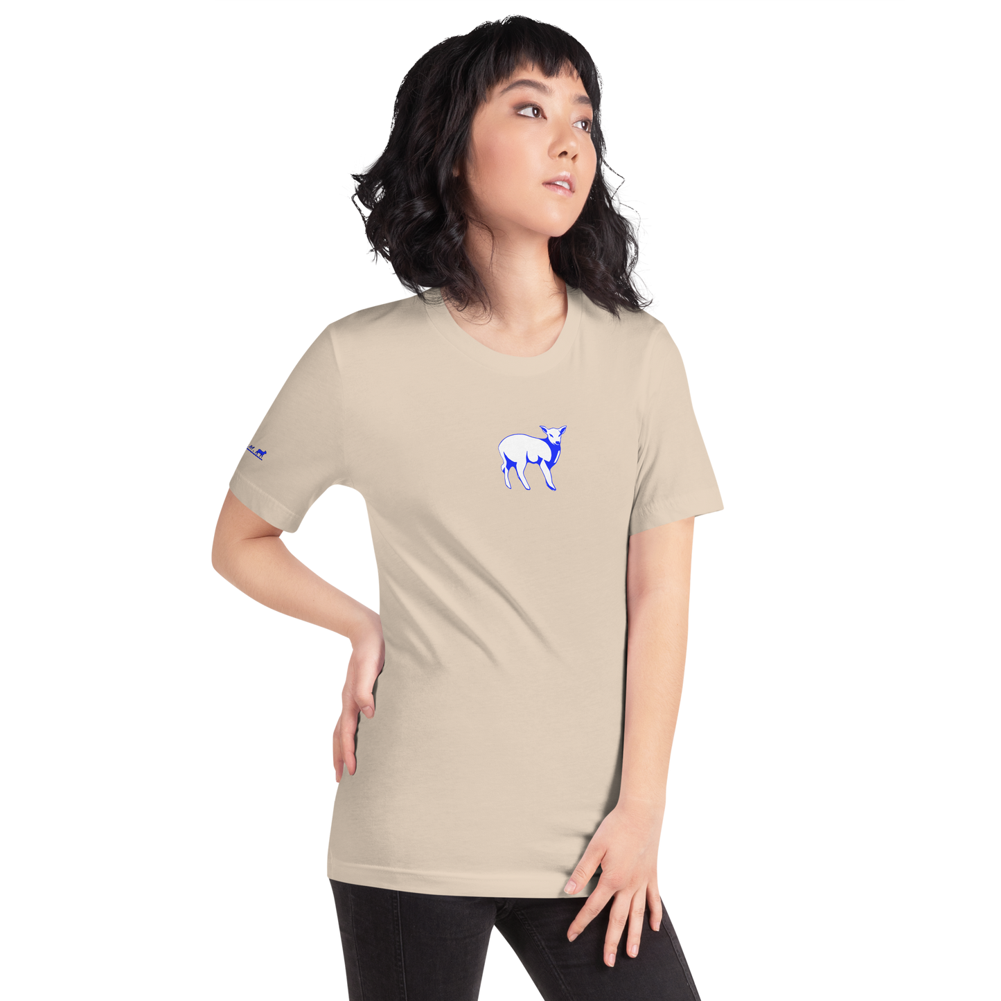 Women's Lamb Short-Sleeve T-shirt (ALL COLORS) - Lamb Fashion Store