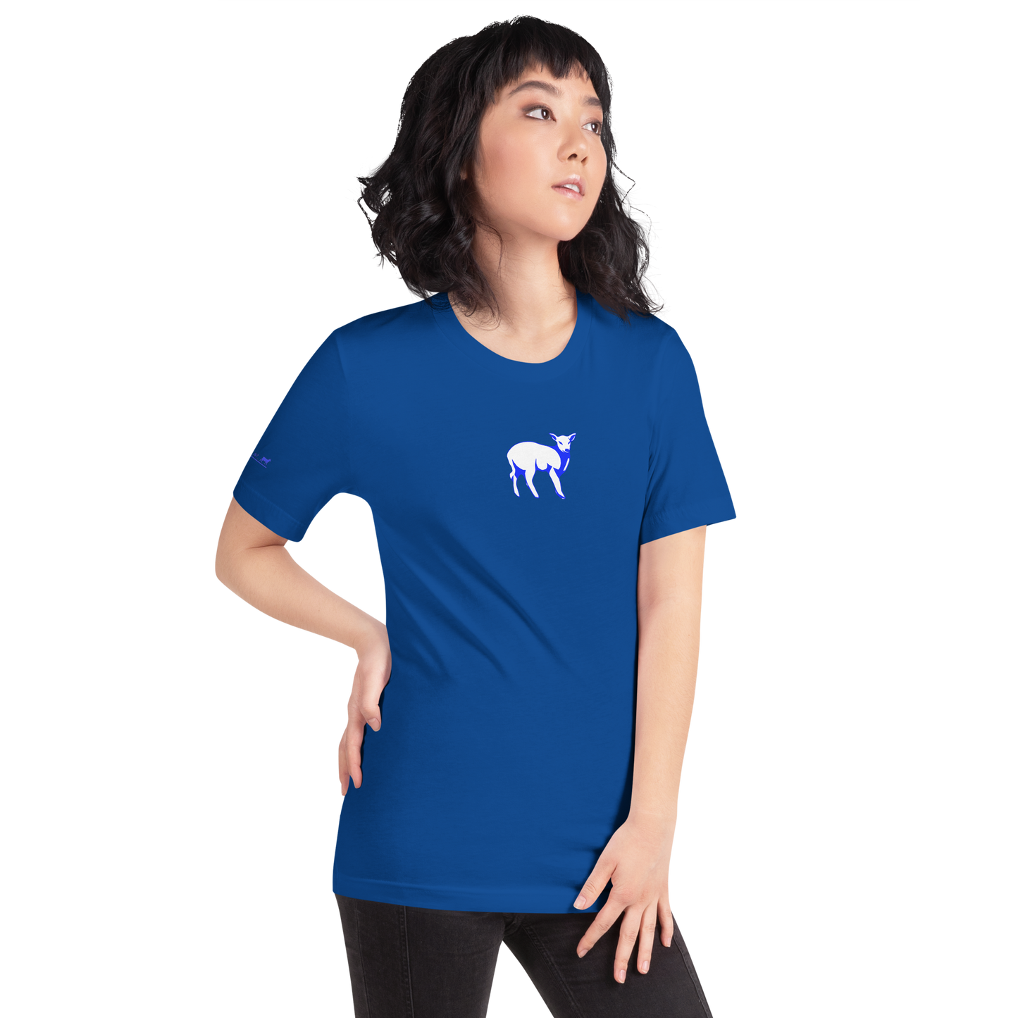 Women's Lamb Short-Sleeve T-shirt (ALL COLORS) - Lamb Fashion Store