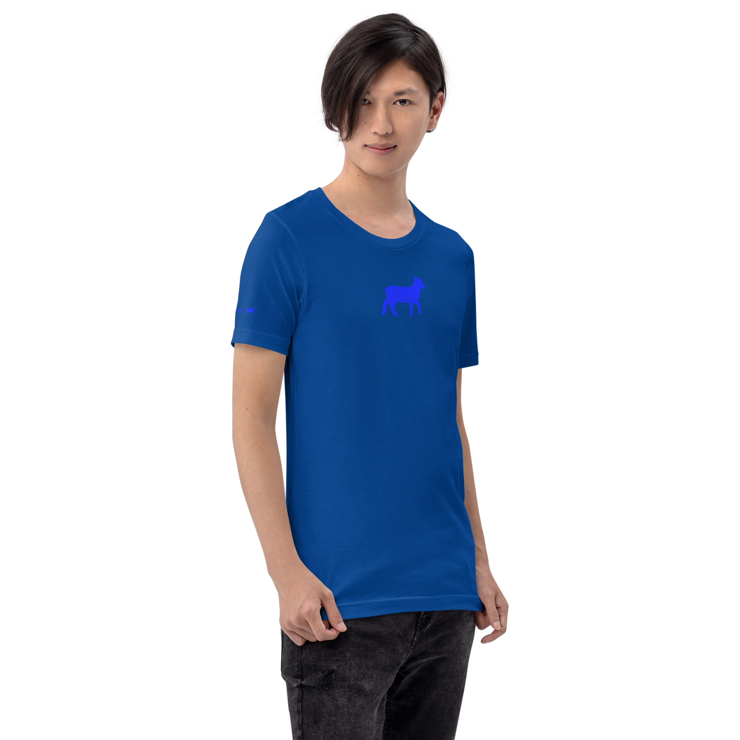 Men's Lamb Short-Sleeve T-shirt (ALL COLORS) - Lamb Fashion Store