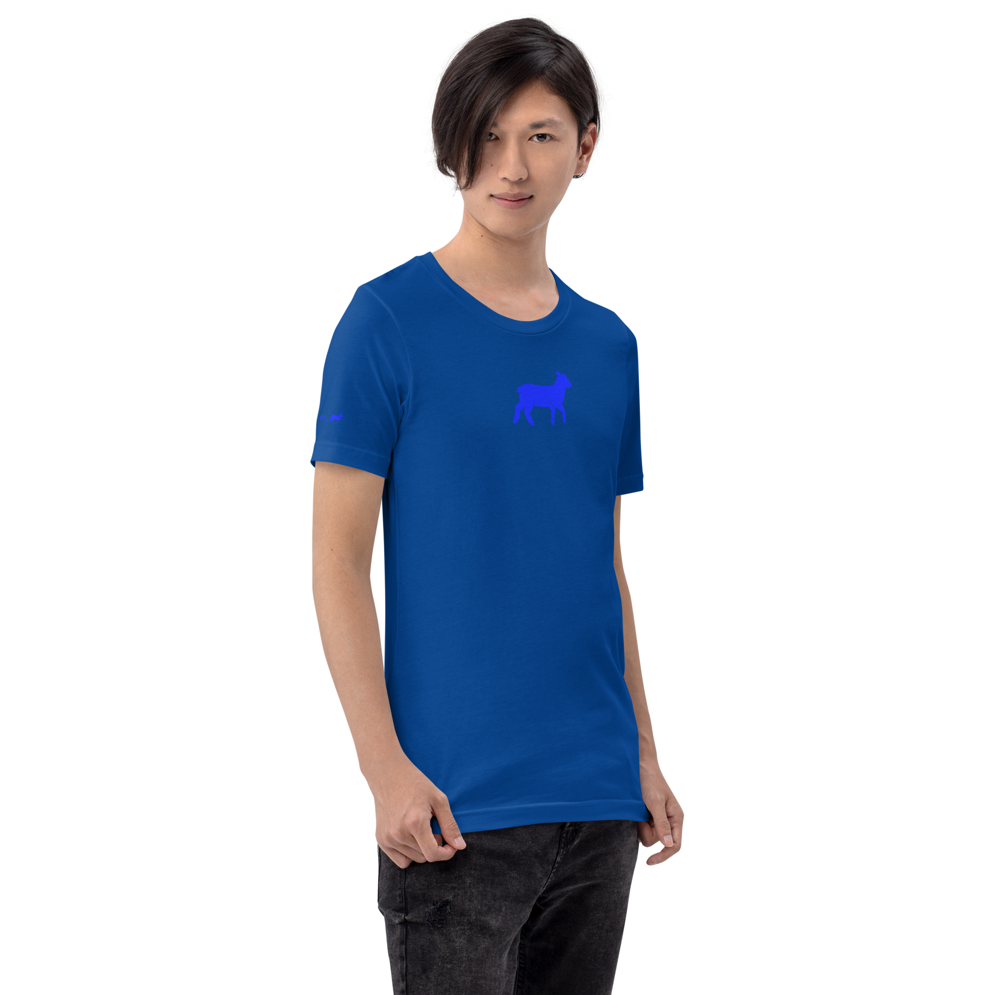 Men's Lamb Short-Sleeve T-shirt (ALL COLORS) - Lamb Fashion Store