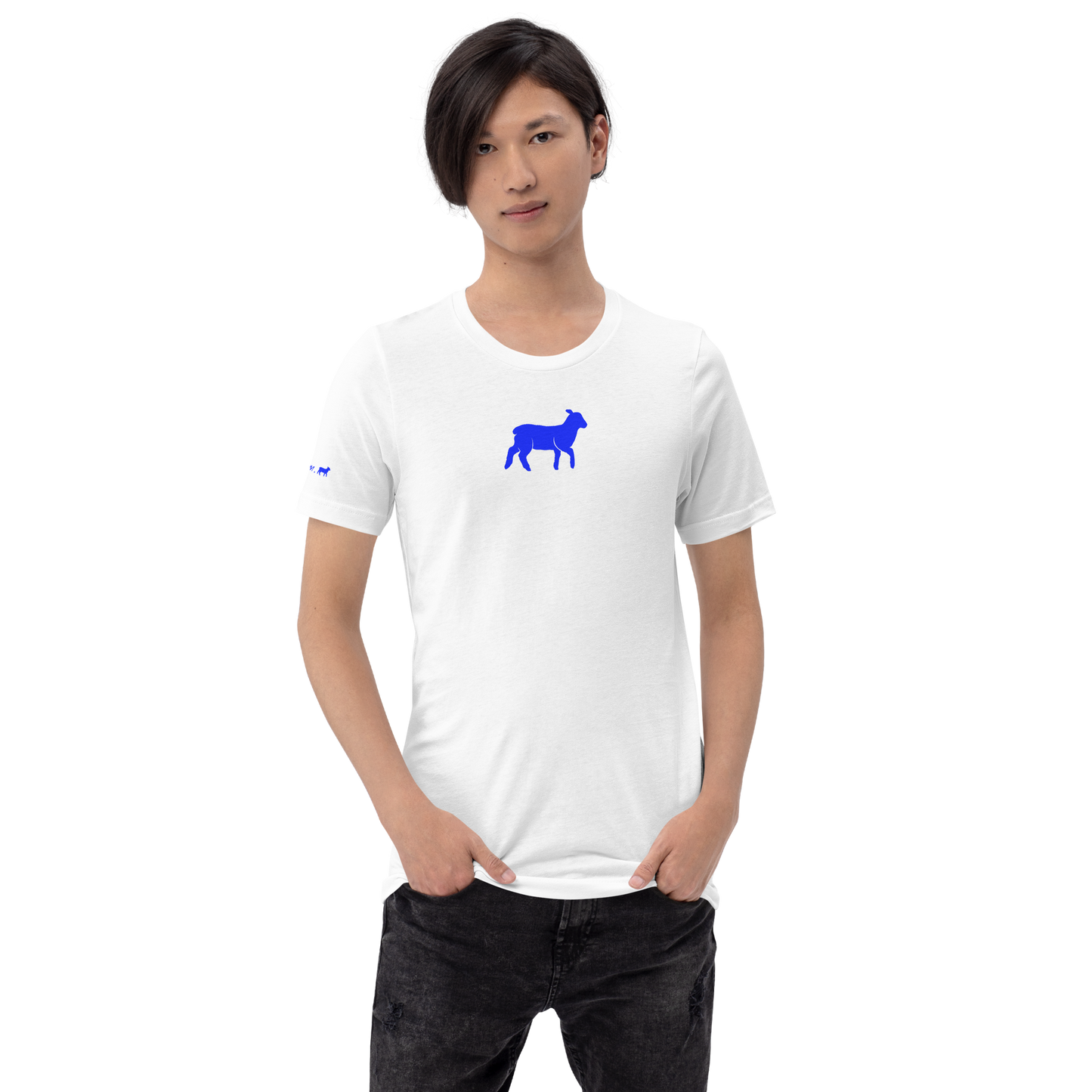 Men's Lamb Short-Sleeve T-shirt (ALL COLORS) - Lamb Fashion Store