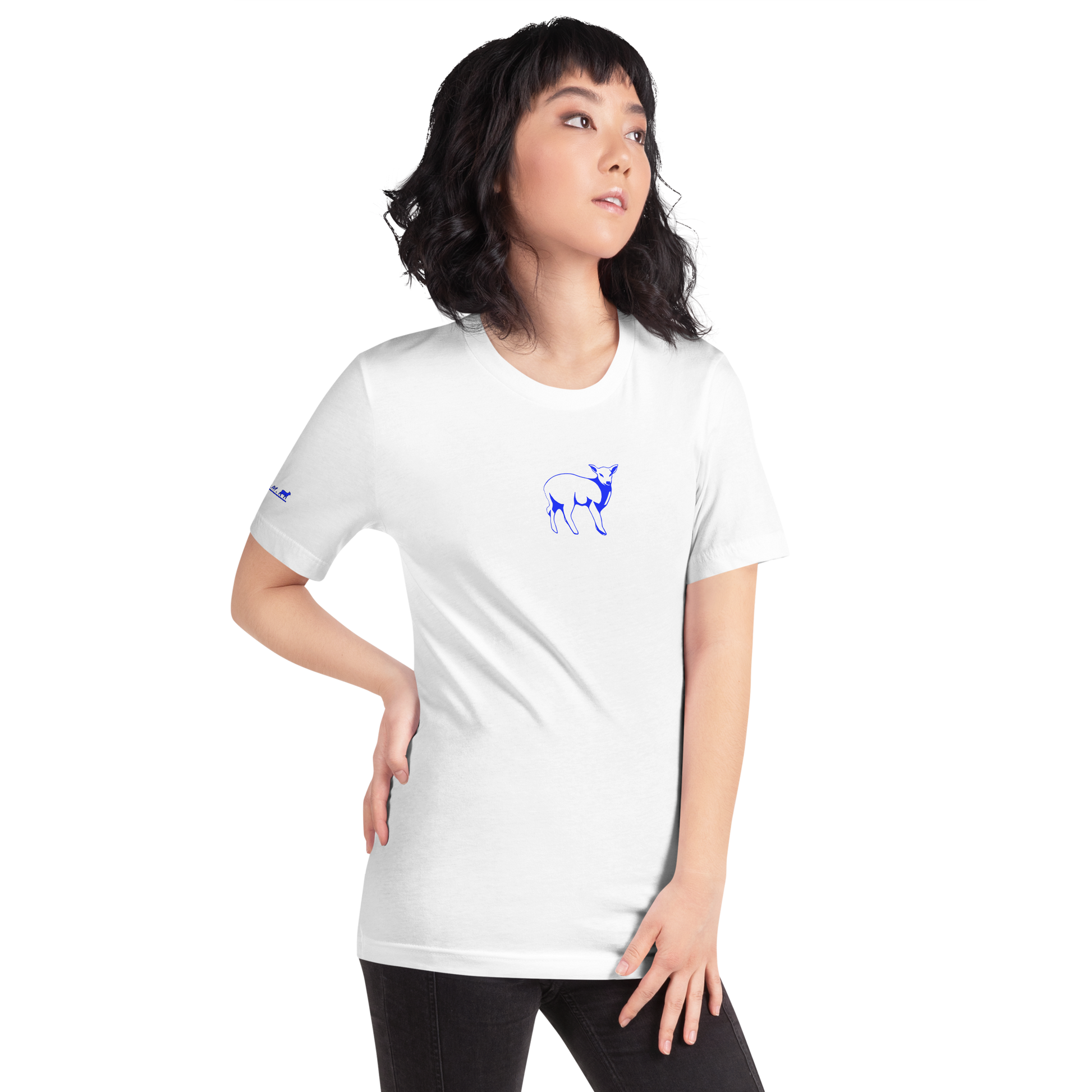 Women's Lamb Short-Sleeve T-shirt (ALL COLORS) - Lamb Fashion Store