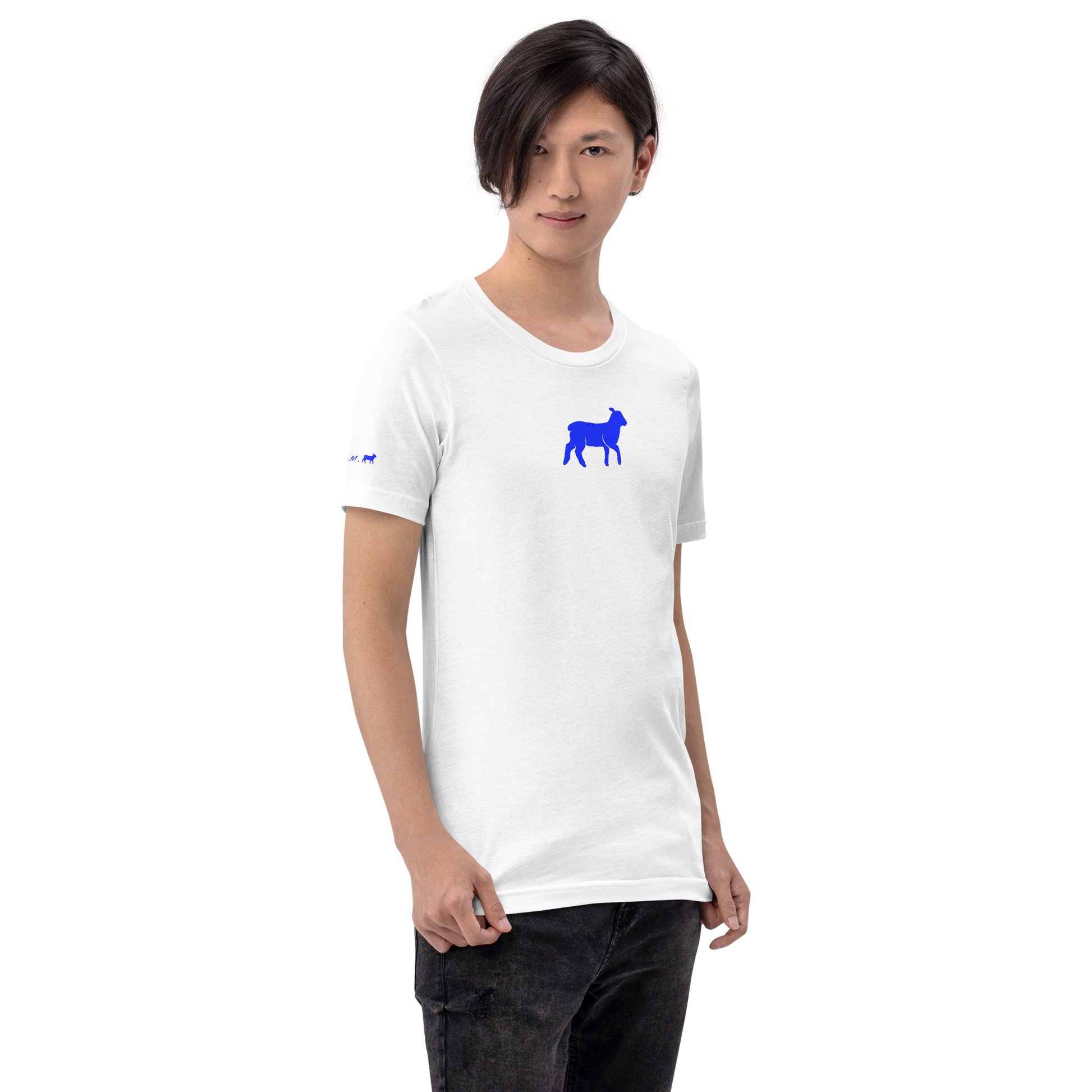 Men's Lamb Short-Sleeve T-shirt (ALL COLORS) - Lamb Fashion Store