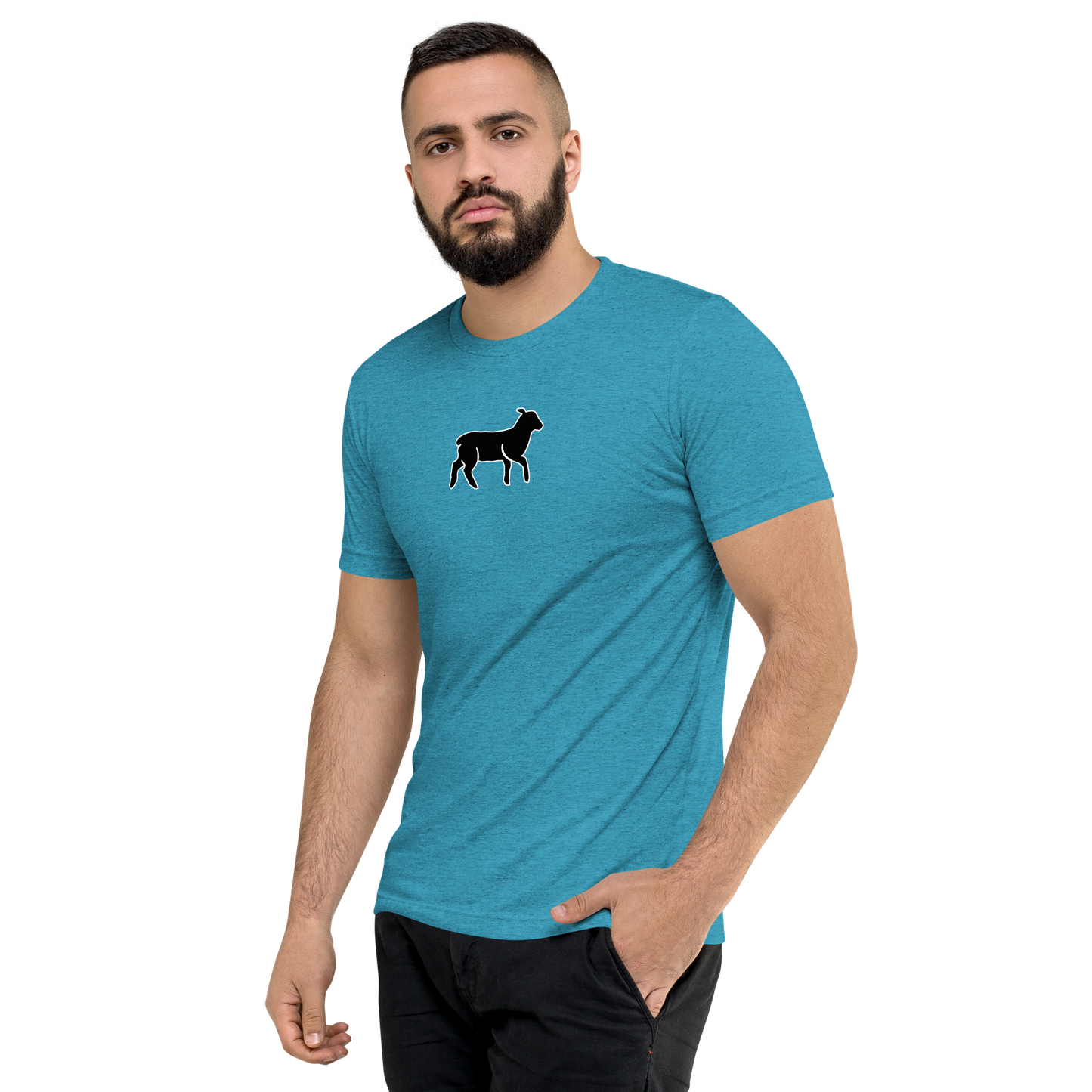 Men's Lamb Short-Sleeve T-shirt (ALL COLORS) - Lamb Fashion Store