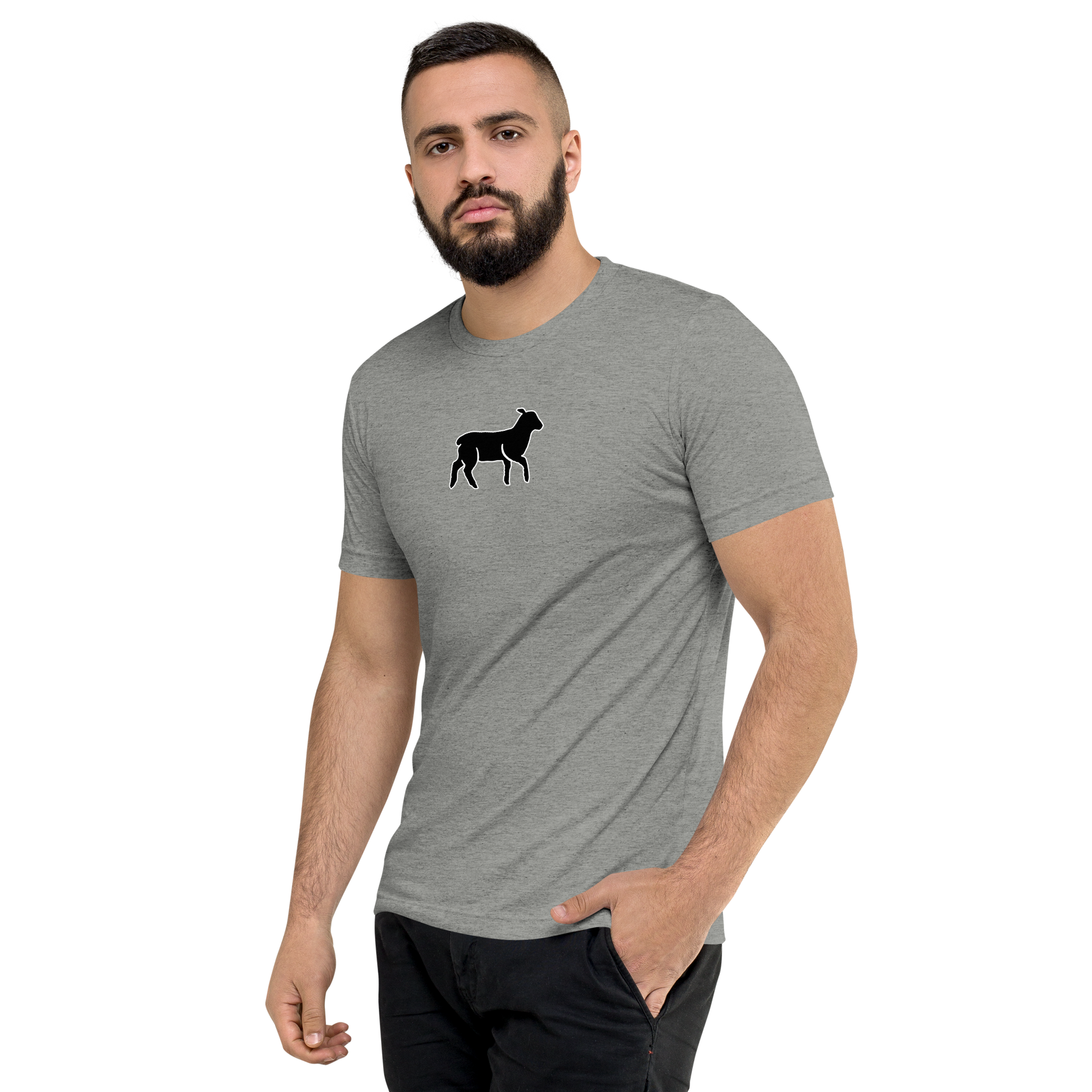 Men's Lamb Short-Sleeve T-shirt (ALL COLORS) - Lamb Fashion Store