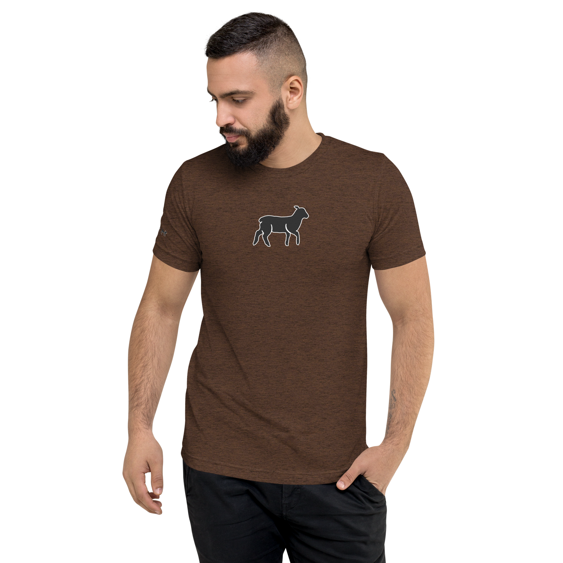 Men's Lamb Short-Sleeve T-shirt (ALL COLORS) - Lamb Fashion Store