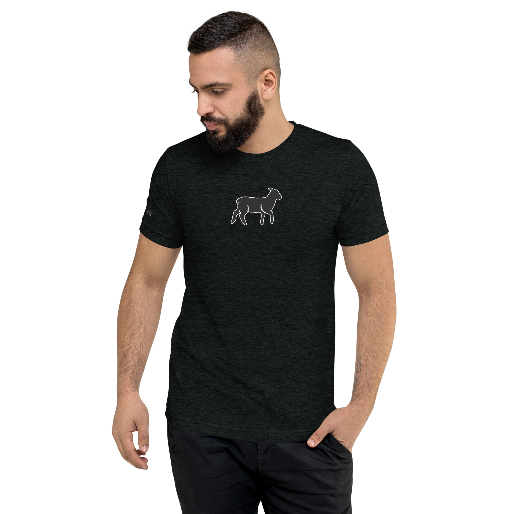 Men's Lamb Short-Sleeve T-shirt (ALL COLORS) - Lamb Fashion Store