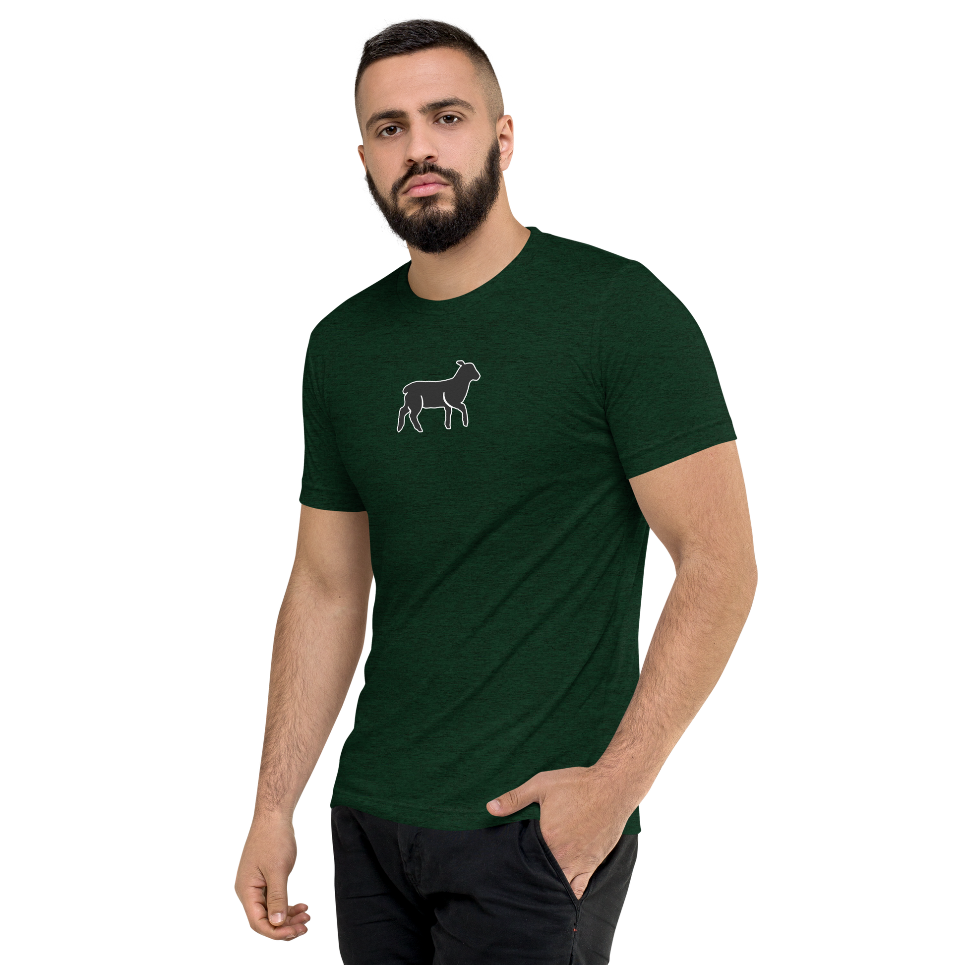 Men's Lamb Short-Sleeve T-shirt (ALL COLORS) - Lamb Fashion Store