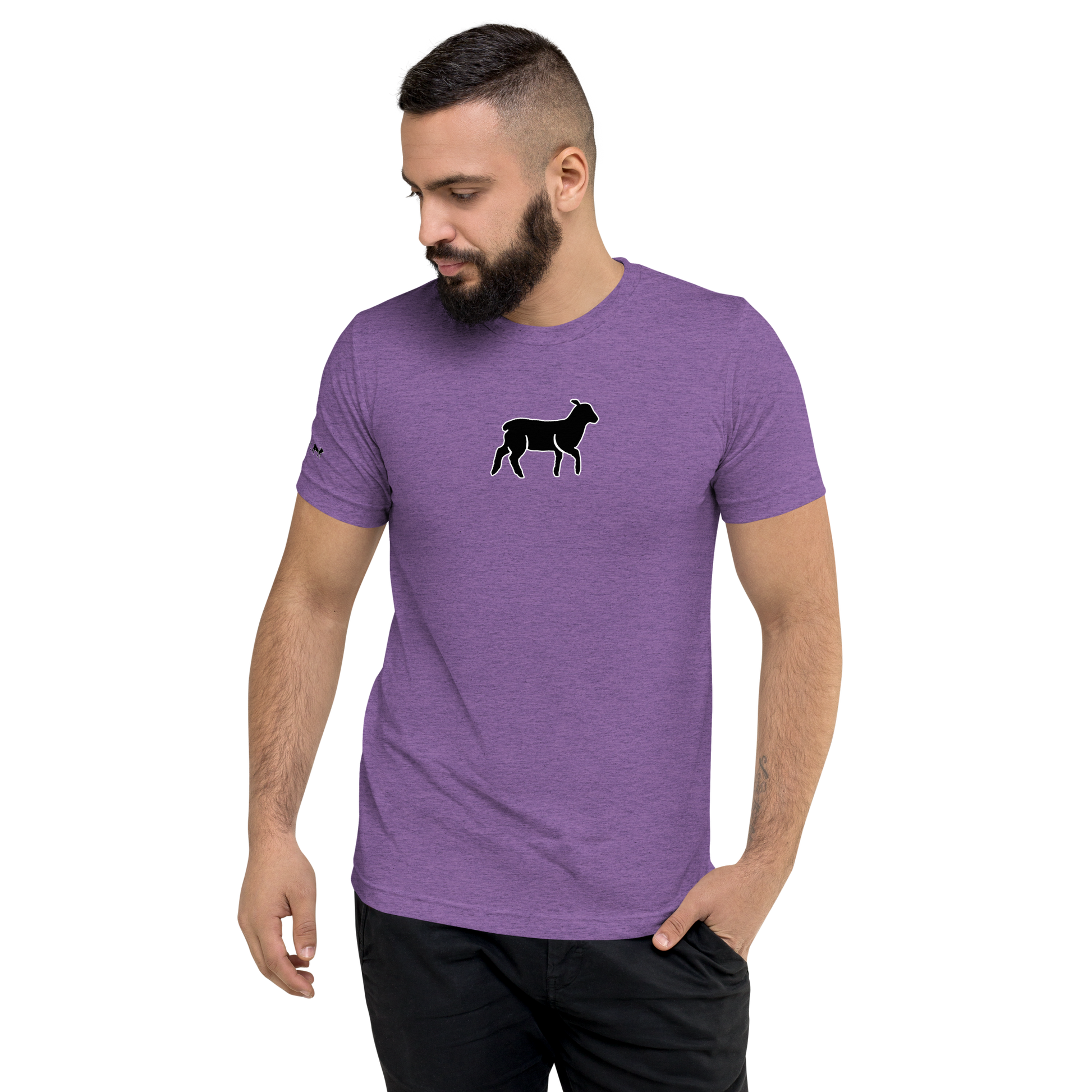 Men's Lamb Short-Sleeve T-shirt (ALL COLORS) - Lamb Fashion Store