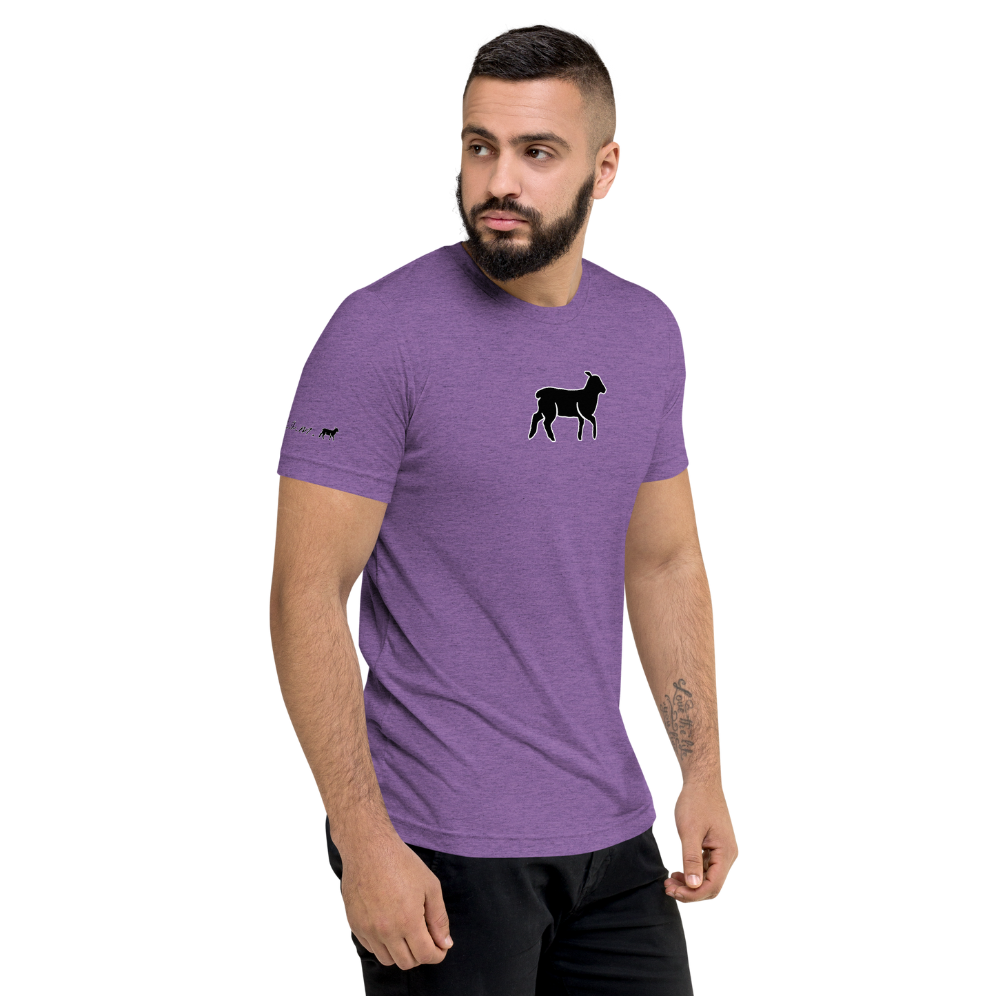 Men's Lamb Short-Sleeve T-shirt (ALL COLORS) - Lamb Fashion Store