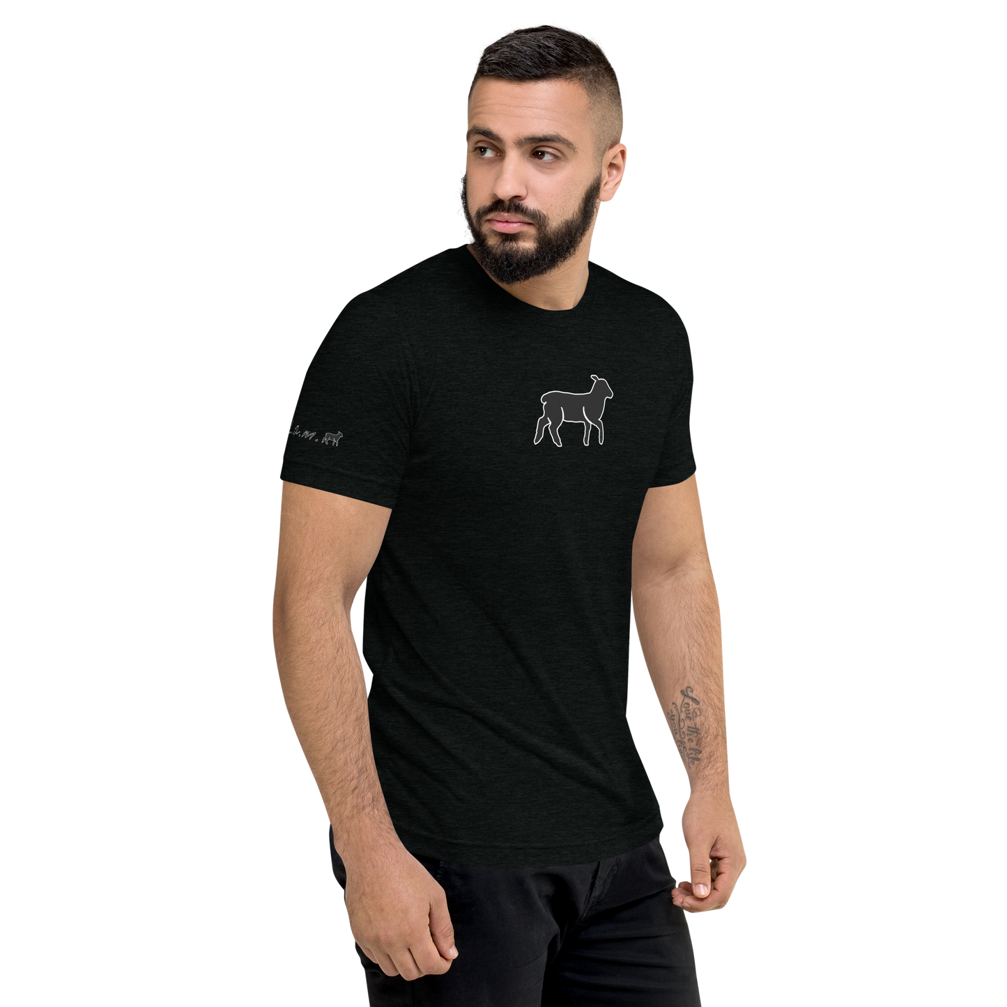 Men's Lamb Short-Sleeve T-shirt (ALL COLORS) - Lamb Fashion Store