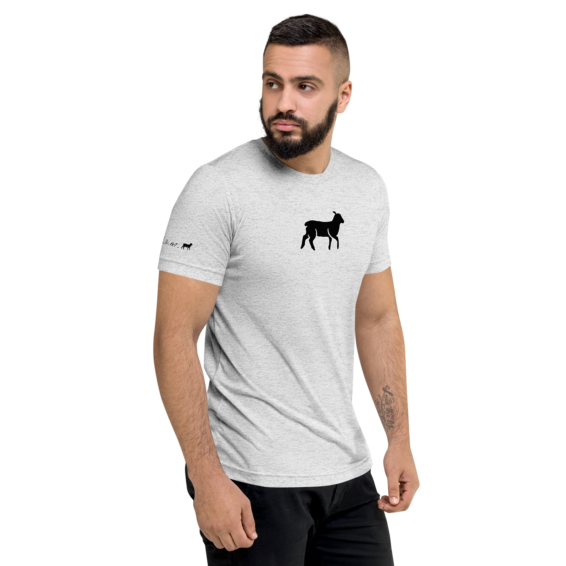 Men's Lamb Short-Sleeve T-shirt (ALL COLORS) - Lamb Fashion Store