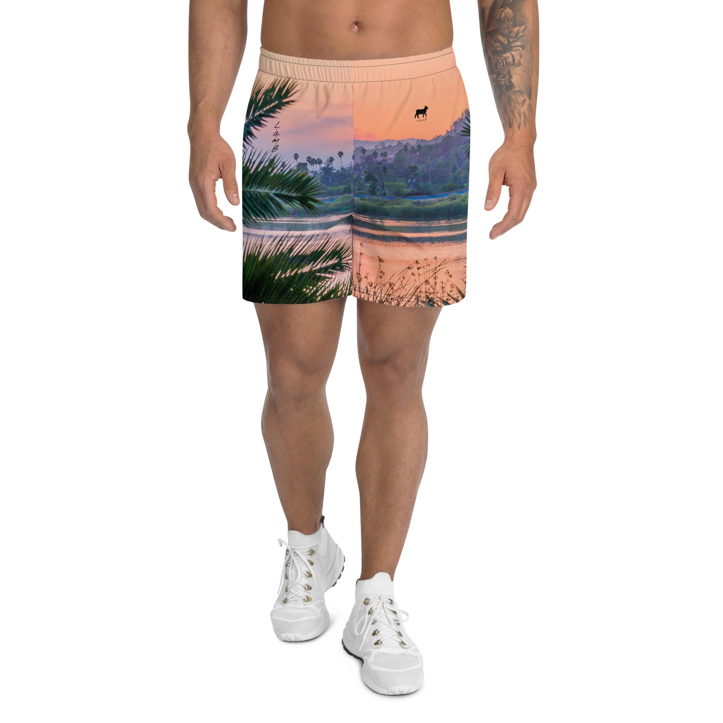 Men's Lamb Athletic Shorts - Lamb Fashion Store