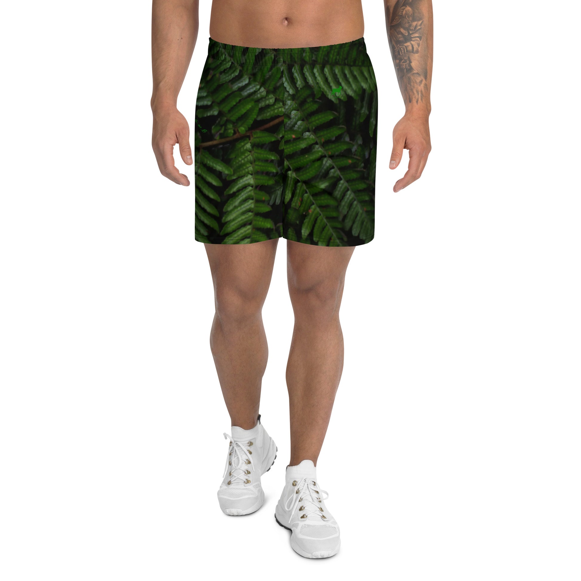 Men's Lamb Forest Athletic Shorts - Lamb Fashion Store