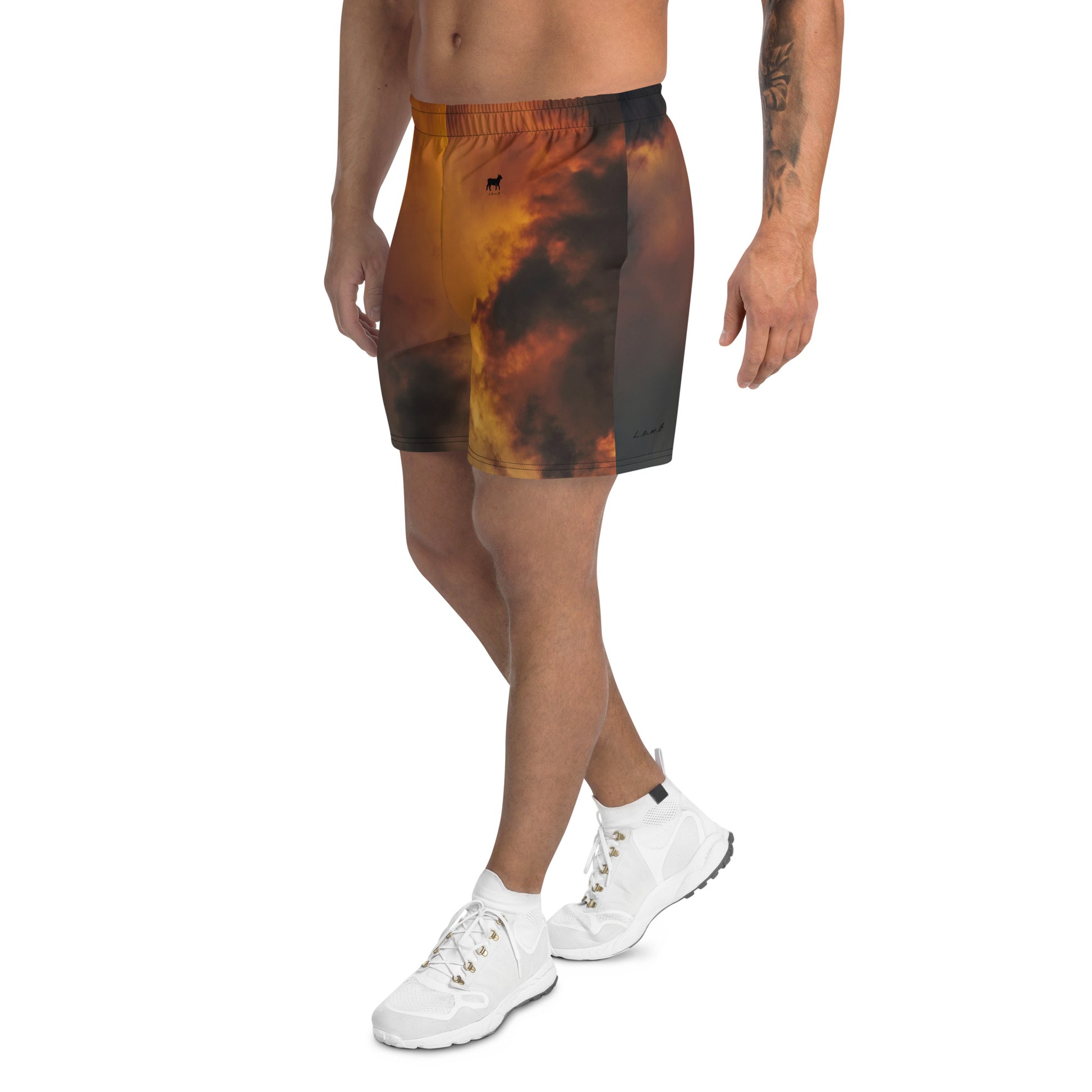 Men's Lamb Athletic Shorts - Lamb Fashion Store