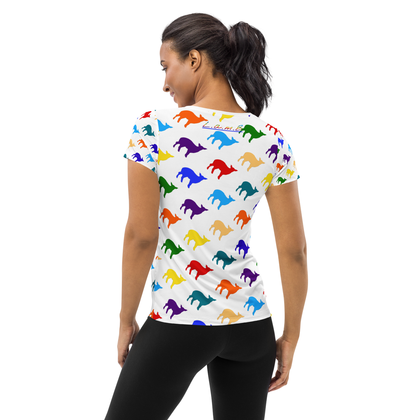 Women's Lamb T-Shirt With Moisture Management (Multi Color) - Lamb Fashion Store