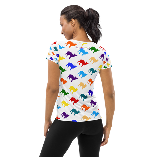 Women's Lamb T-Shirt With Moisture Management (Multi Color) - Lamb Fashion Store