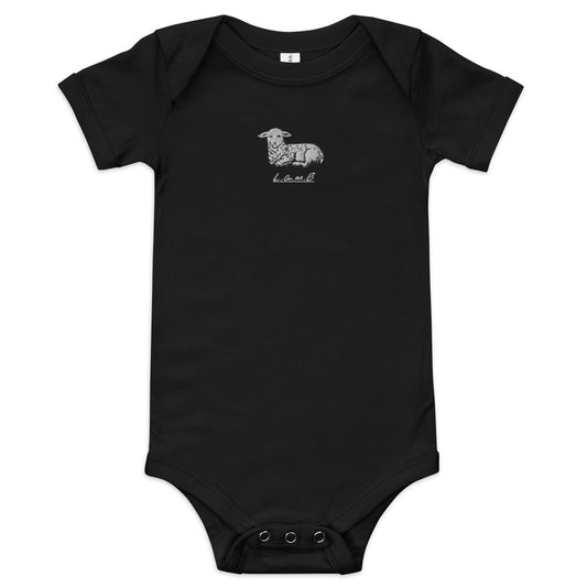 Baby Lamb Short Sleeve One Piece - Lamb Fashion Store