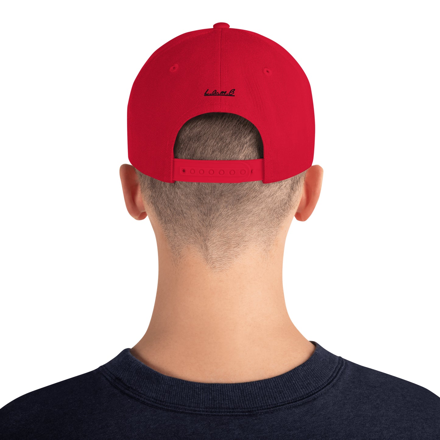 Lamb Snapback Hat (All Colors//Flat Embroidery) - Lamb Fashion Store