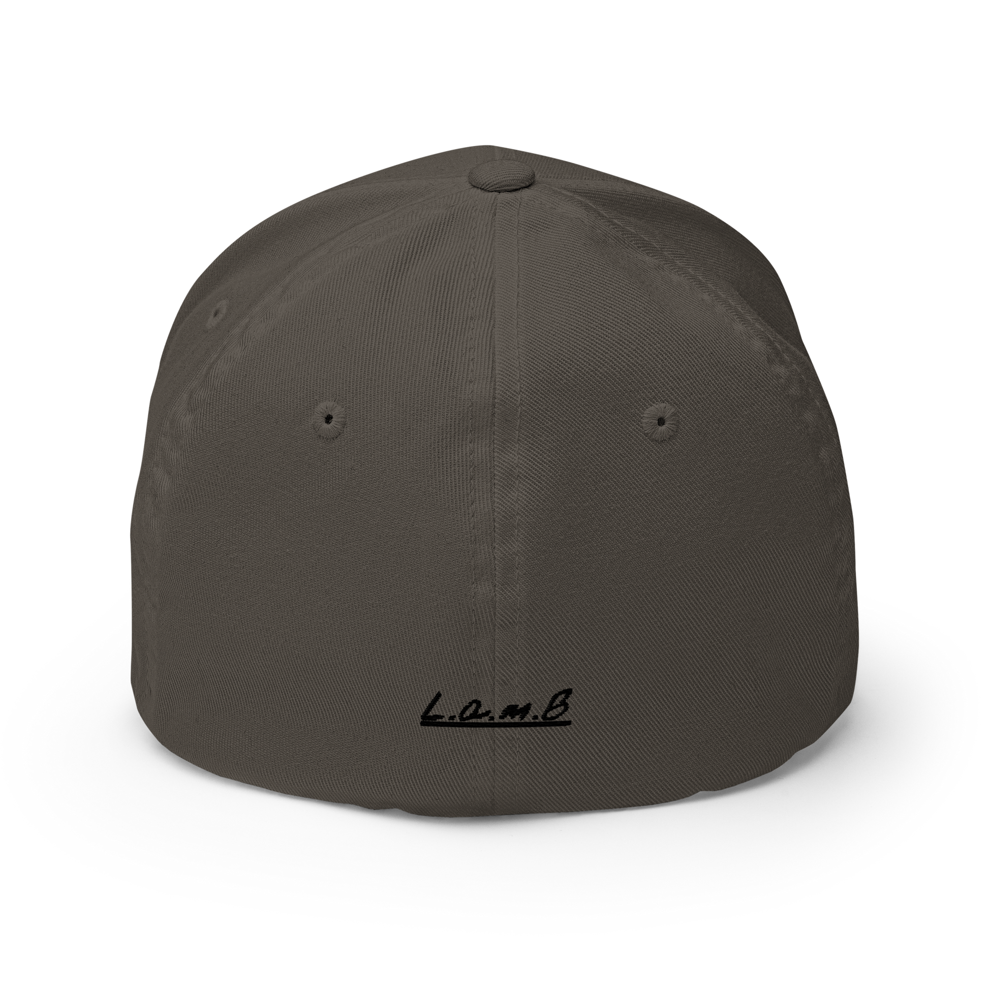 Women's Lamb Structured Twill Cap (Black 3D Puff Embroidery) - Lamb Fashion Store