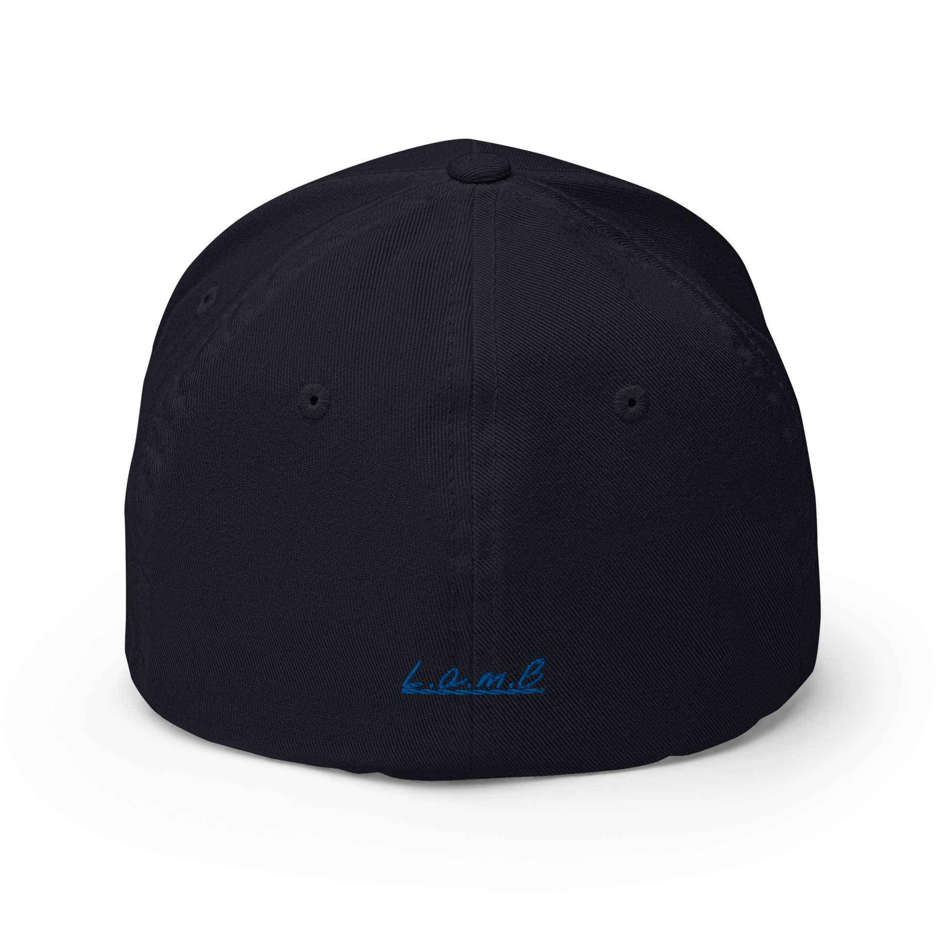 Women's Lamb Structured Twill Cap (3D Puff Royal Blue) - Lamb Fashion Store