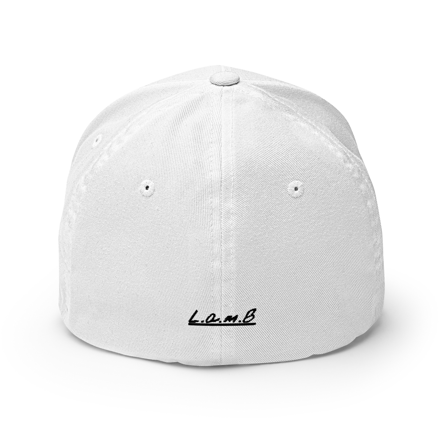 Women's Lamb Structured Twill Cap (Black 3D Puff Embroidery) - Lamb Fashion Store