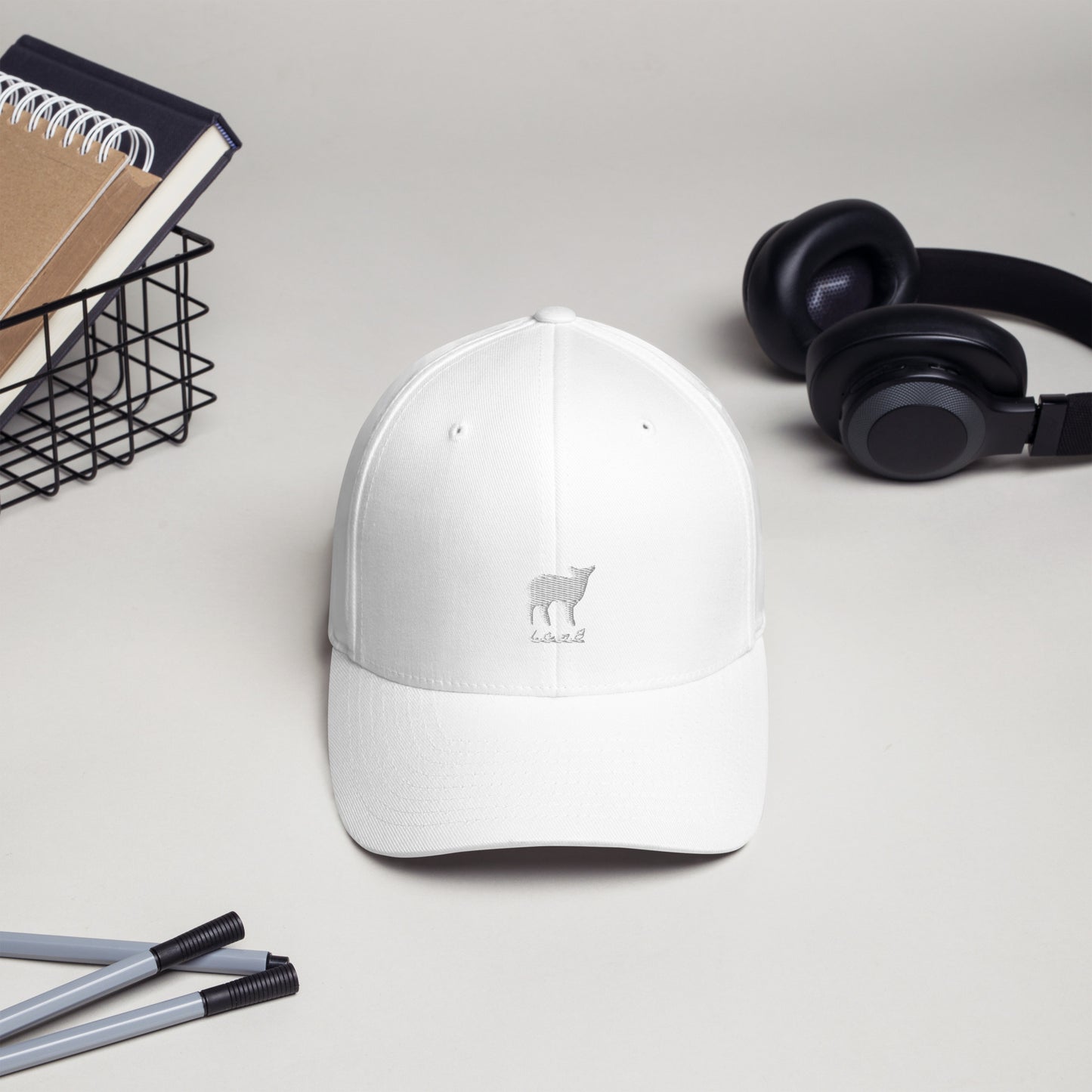 Women's Lamb Structured Twill Cap (White) - Lamb Fashion Store