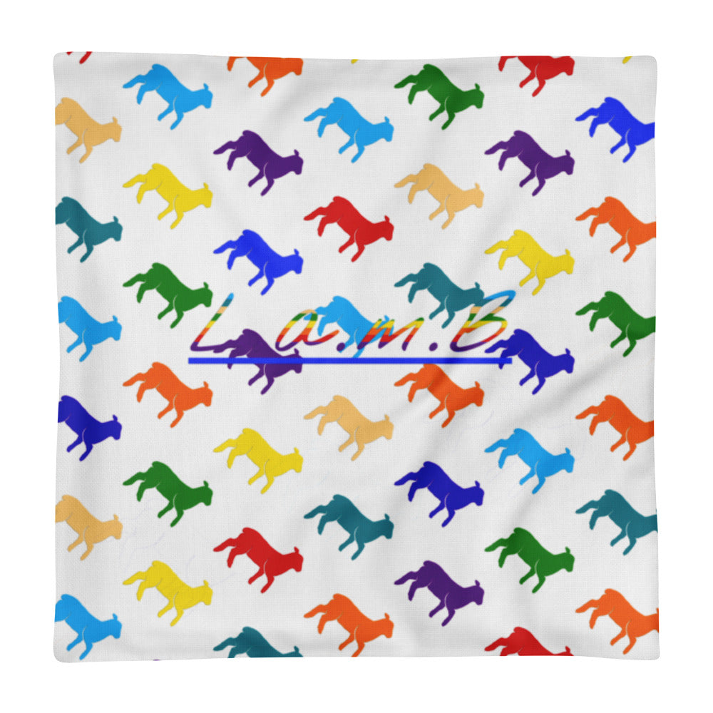 Men's Lamb Premium Pillow Case only (Multi Color) - Lamb Fashion Store