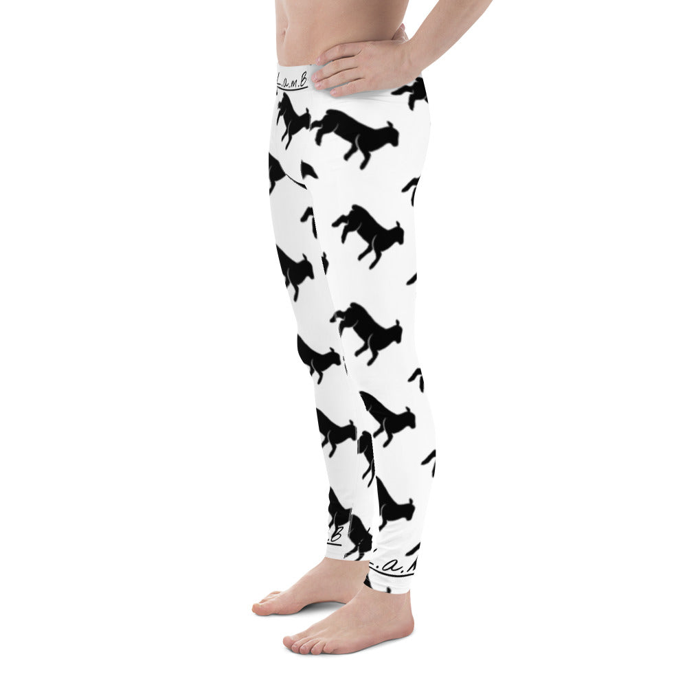 Men's Lamb Leggings (Black) - Lamb Fashion Store