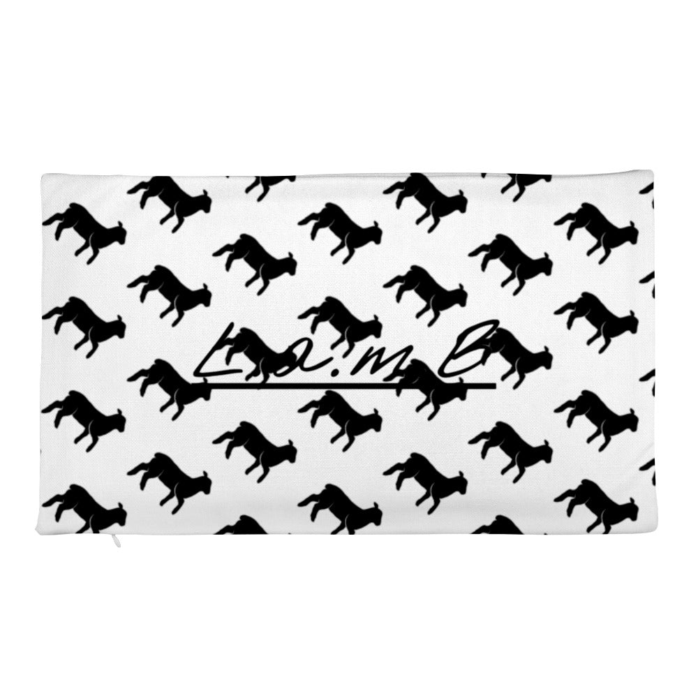 Men's Lamb Premium Pillow Case only (Black) - Lamb Fashion Store