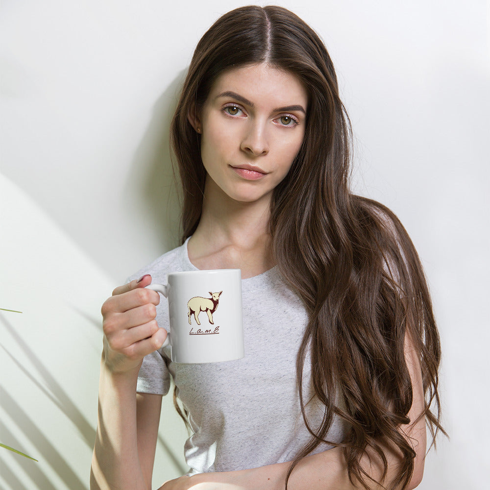 Women's Lamb Mug (Cream Chocolate) - Lamb Fashion Store