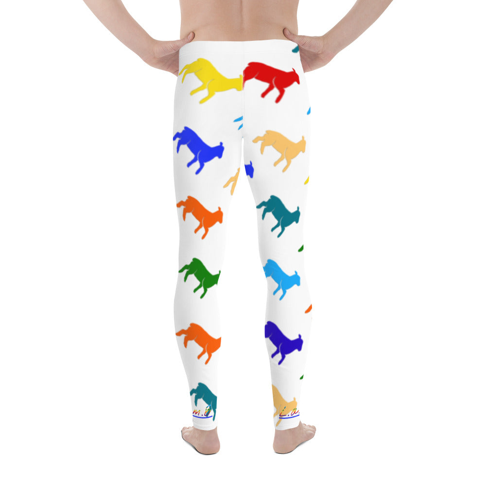 Men's Lamb Multi Color Leggings - Lamb Fashion Store