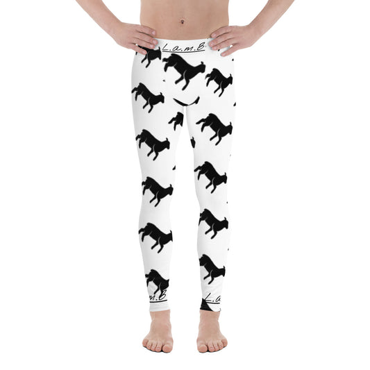 Men's Lamb Leggings (Black) - Lamb Fashion Store