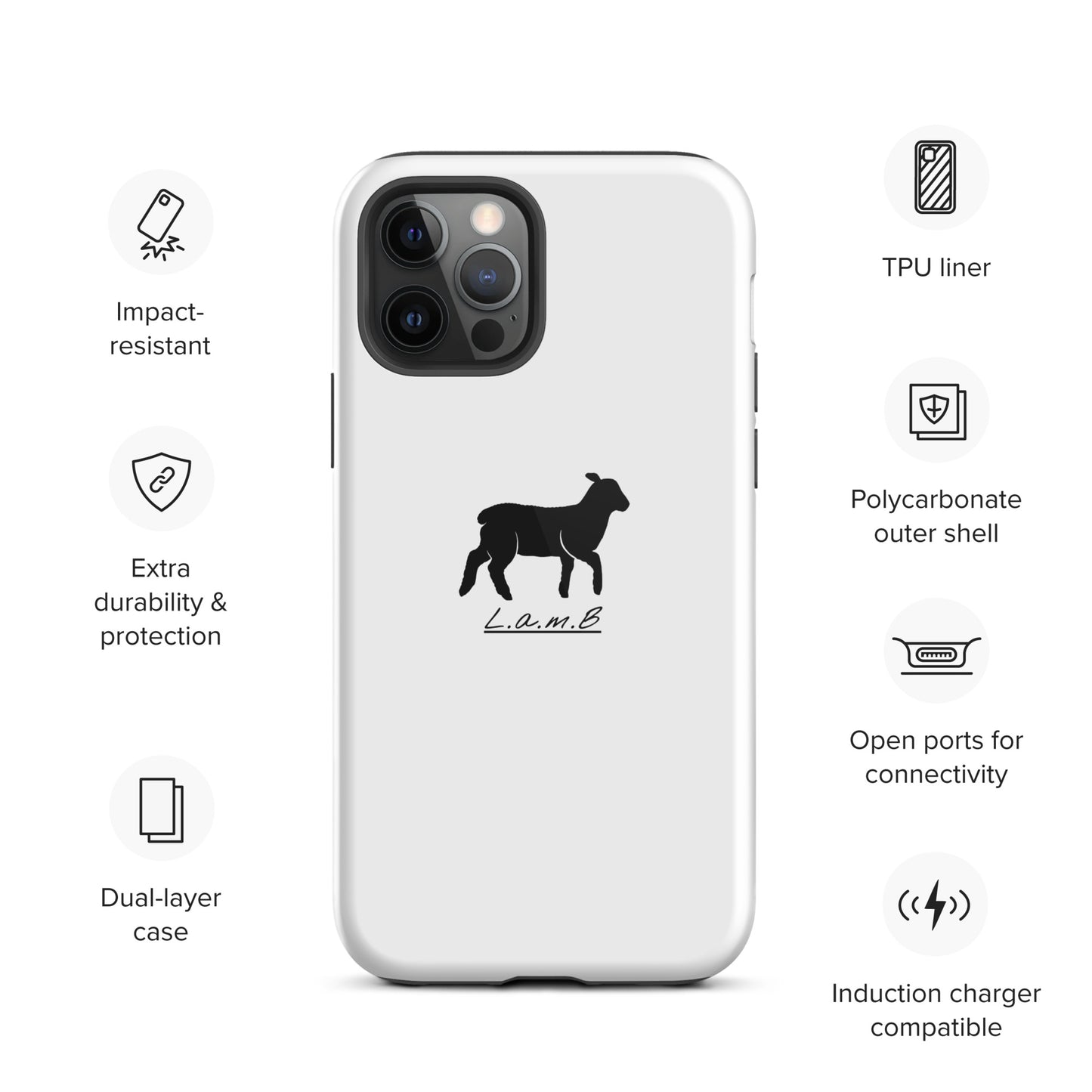 Lamb Tough iPhone Case